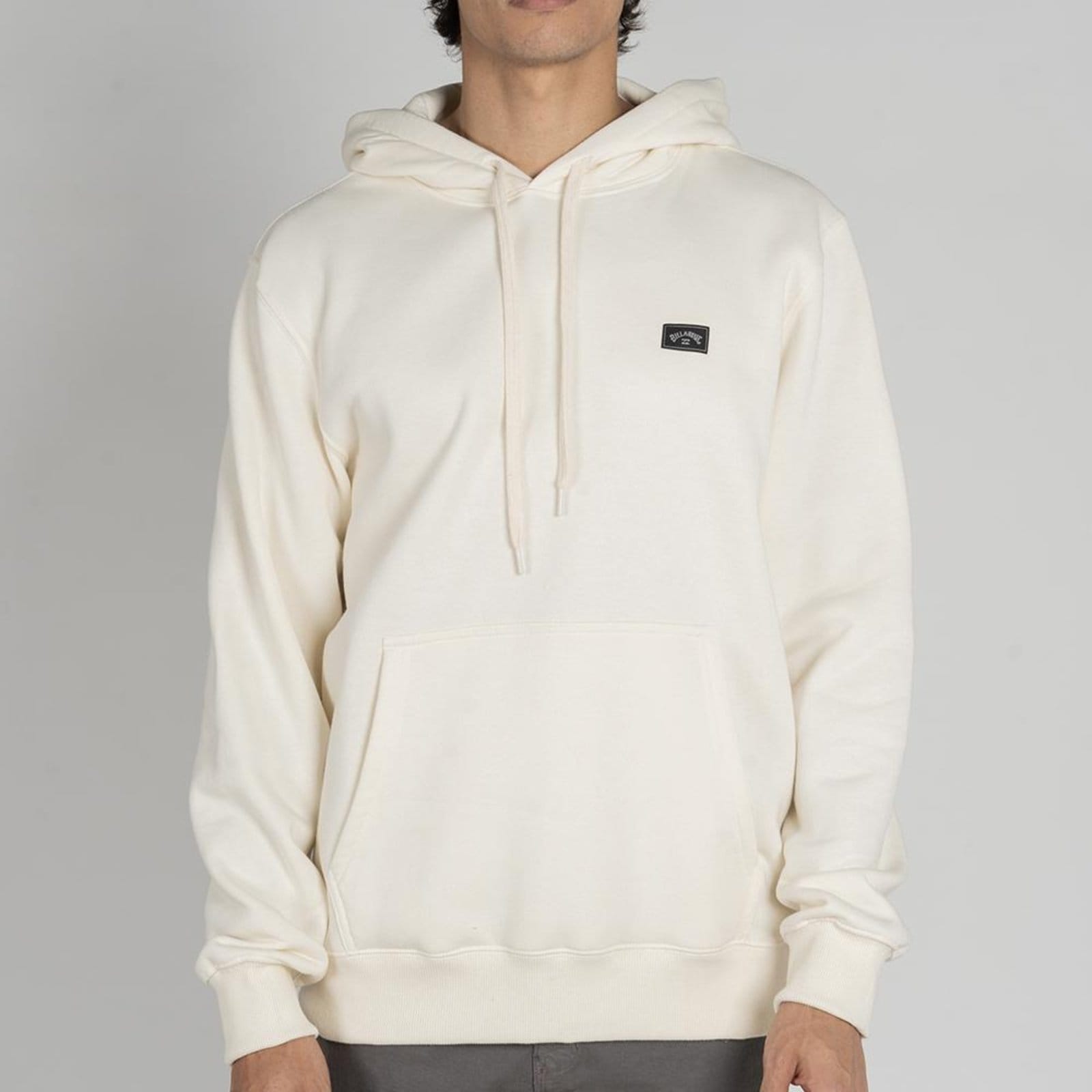 Moletom Billabong Canguru Small Arch Patch WT25 Off White