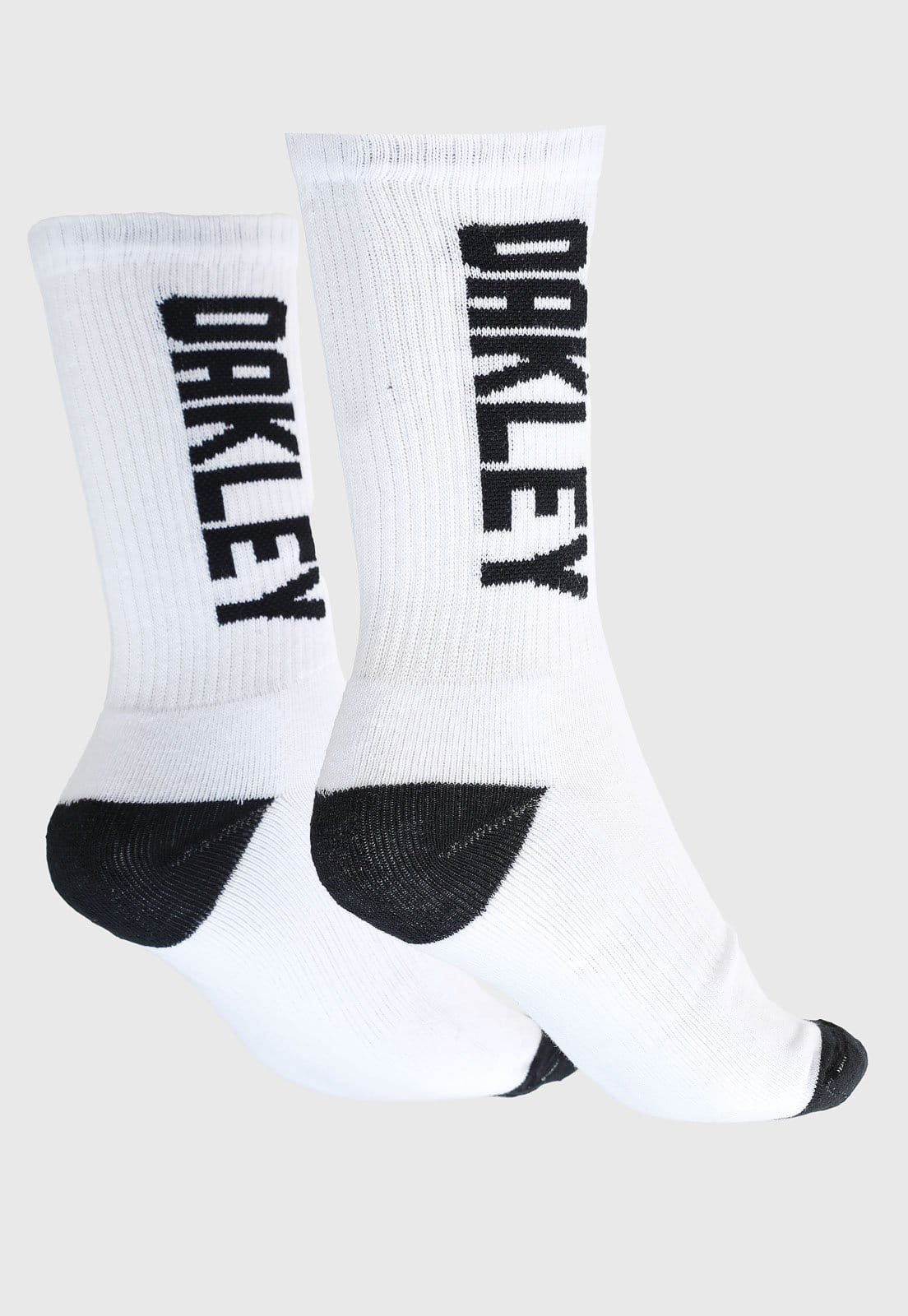 Meia Oakley Cano Médio Urban Crew Sock Branca - 2