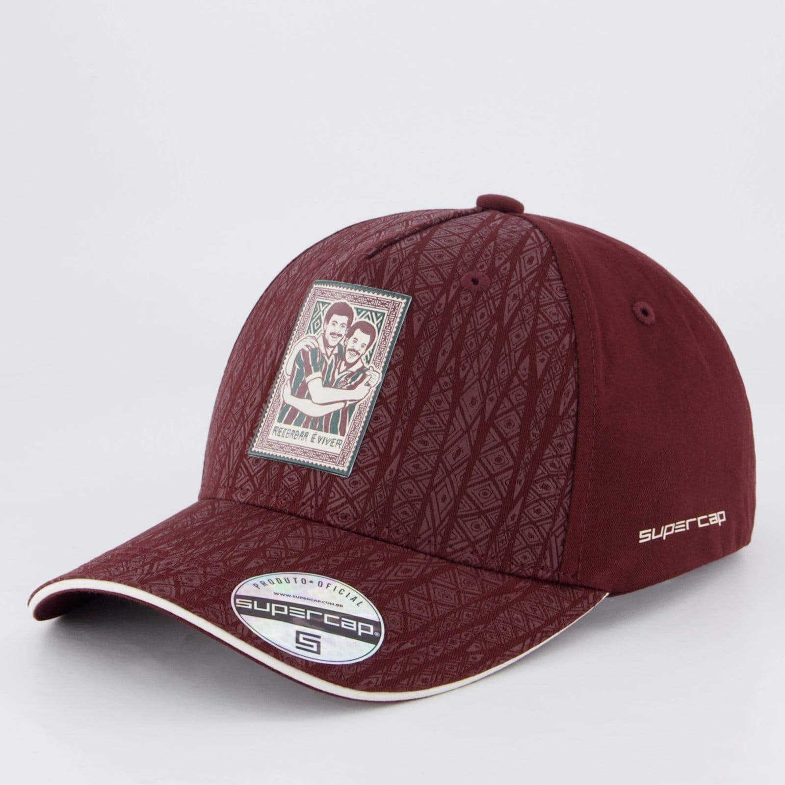 Boné Fluminense Consciência Negra Bordô