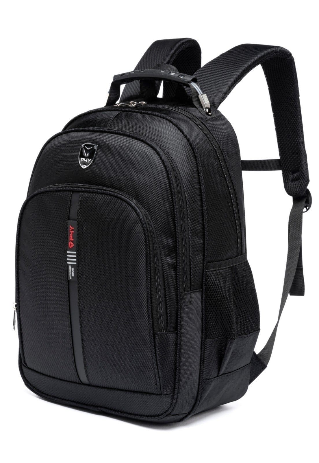 Vista 2 Mochila Escolar Executiva Notebook Espaçosa Escolar Reforçada Trabalho Perfect For You preto