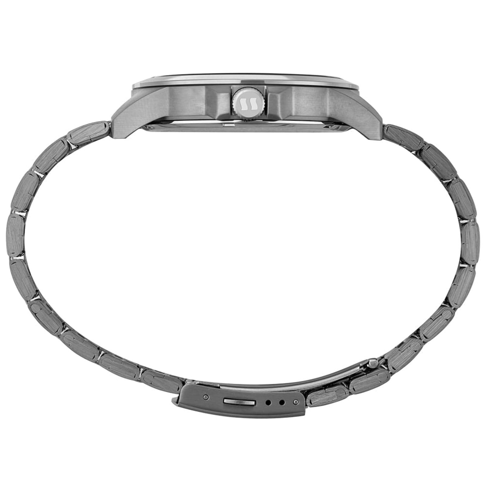 Vista 2 Relógio Masculino Seculus Analógico Mostrador Azul Seculus prata azul