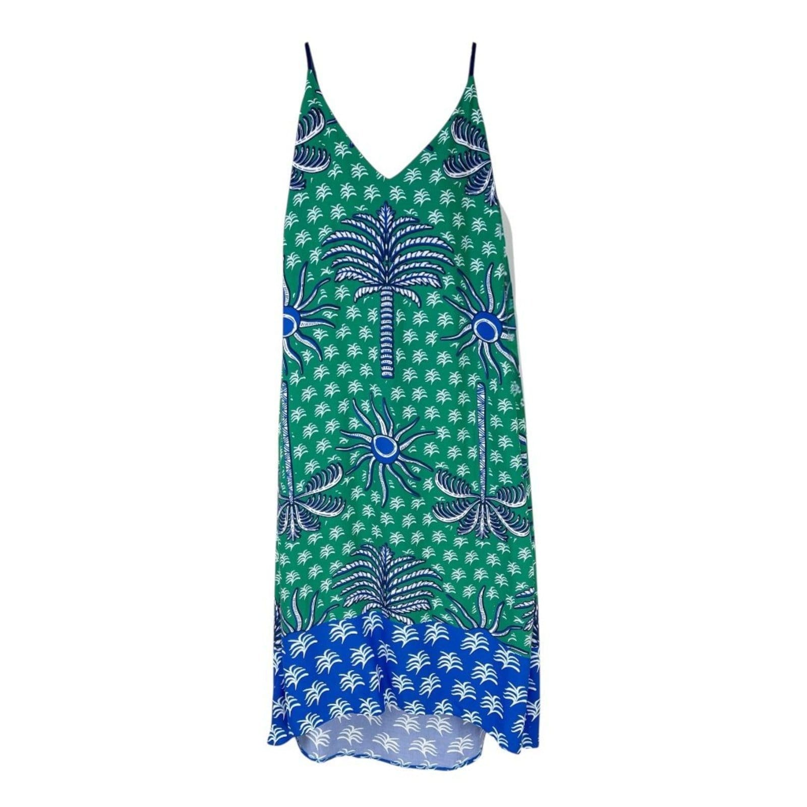 Vista 2 Vestido Estampado Midi Colcci Ibiza Colcci verde