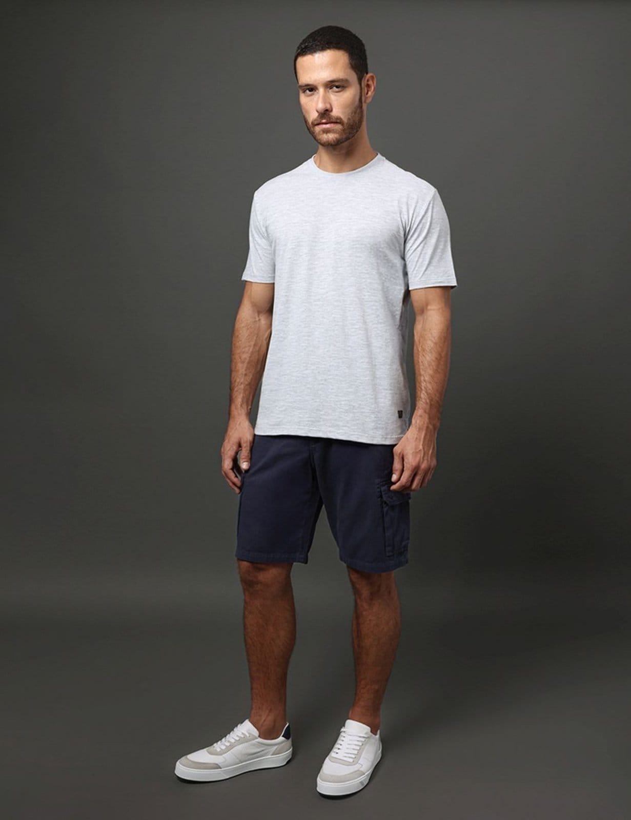 Bermuda Masculina Color Cargo Calvin Klein Jeans - Marinho