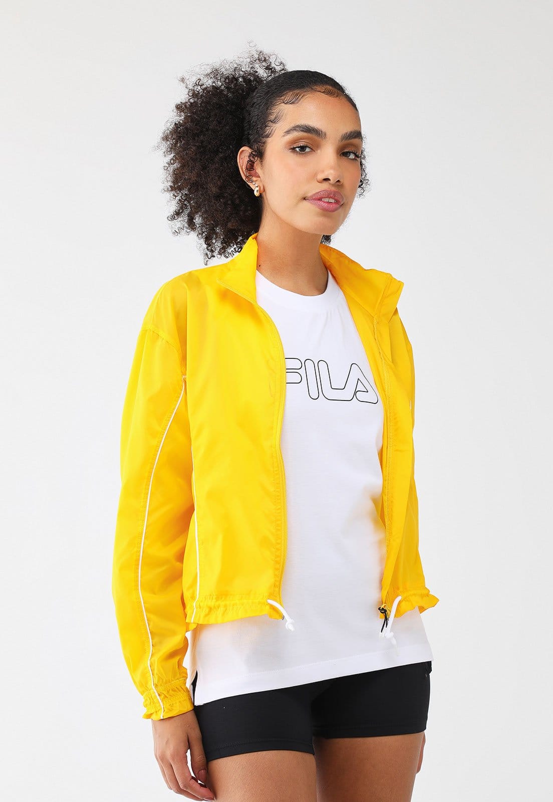 Jaqueta Fila Line Future Sports Amarela