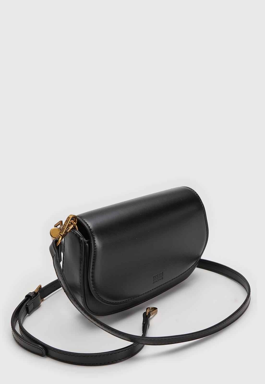 Vista 2 Bolsa Transversal Santa Lolla Alça ajustável Preta Santa Lolla preto