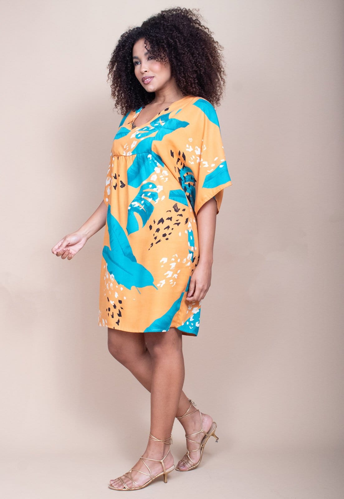 Vestido Curto Cabana Free Pequi Aurora Botânica