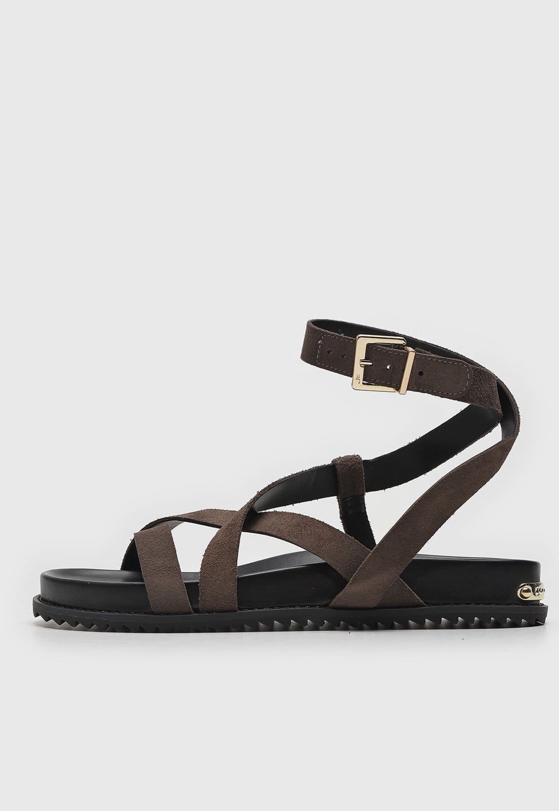 Rasteira Flat Jorge Bischoff Suede