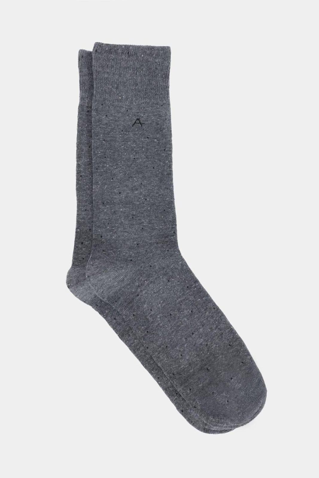 Vista 2 Meia Aramis Poa Aramis cinza