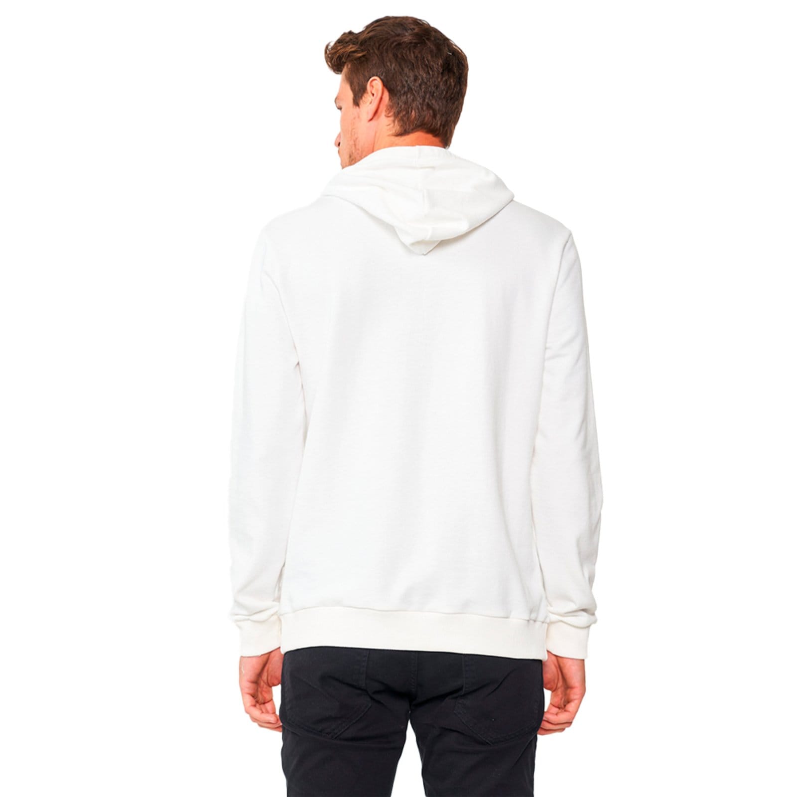Vista 2 Moletom Colcci Slim Com Capuz Ou24 Off White Masculino Colcci amarelo white
