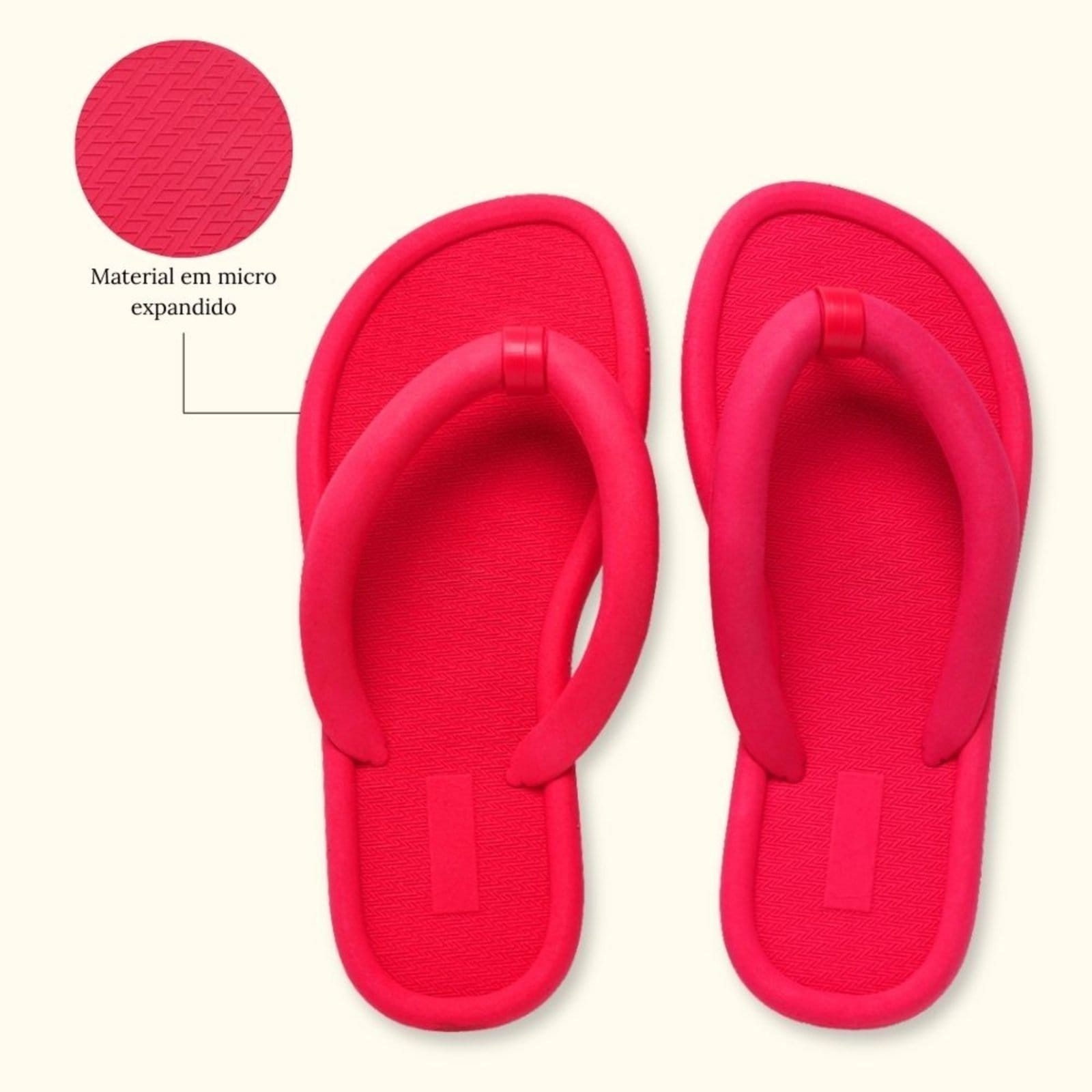 Vista 2 Chinelo Nuvem Feminino Schiareli N01 Verão Praia Piscina Dia a Dia Pink Schiareli rosa pink