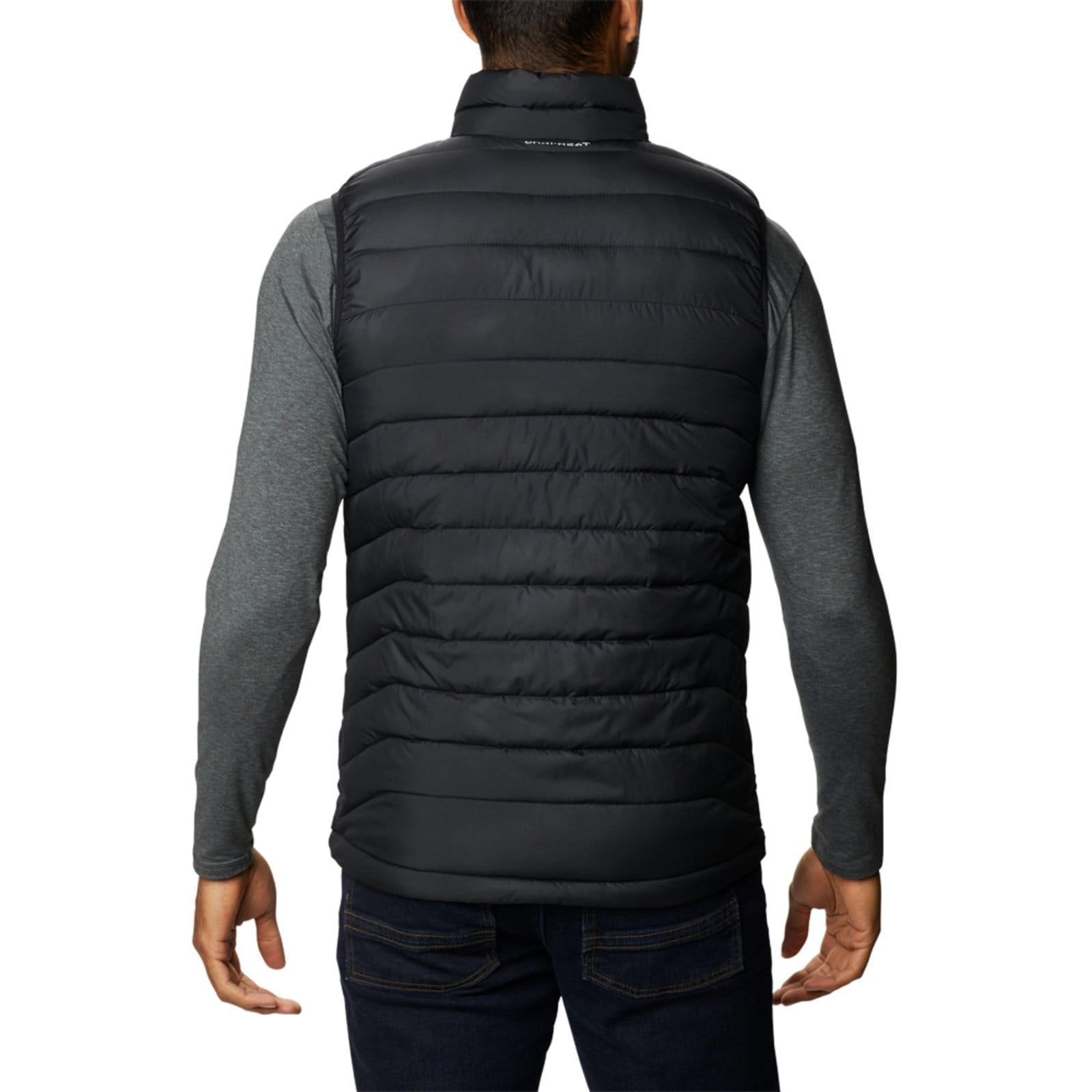 Vista 2 Colete Columbia Powder Lite Masculino Columbia preto