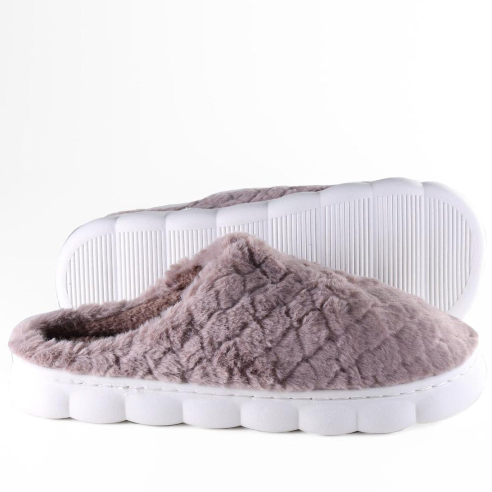 Vista 2 Infantil - Pantufa Nuvem Zariff 200633 Marrom Zariff incolor