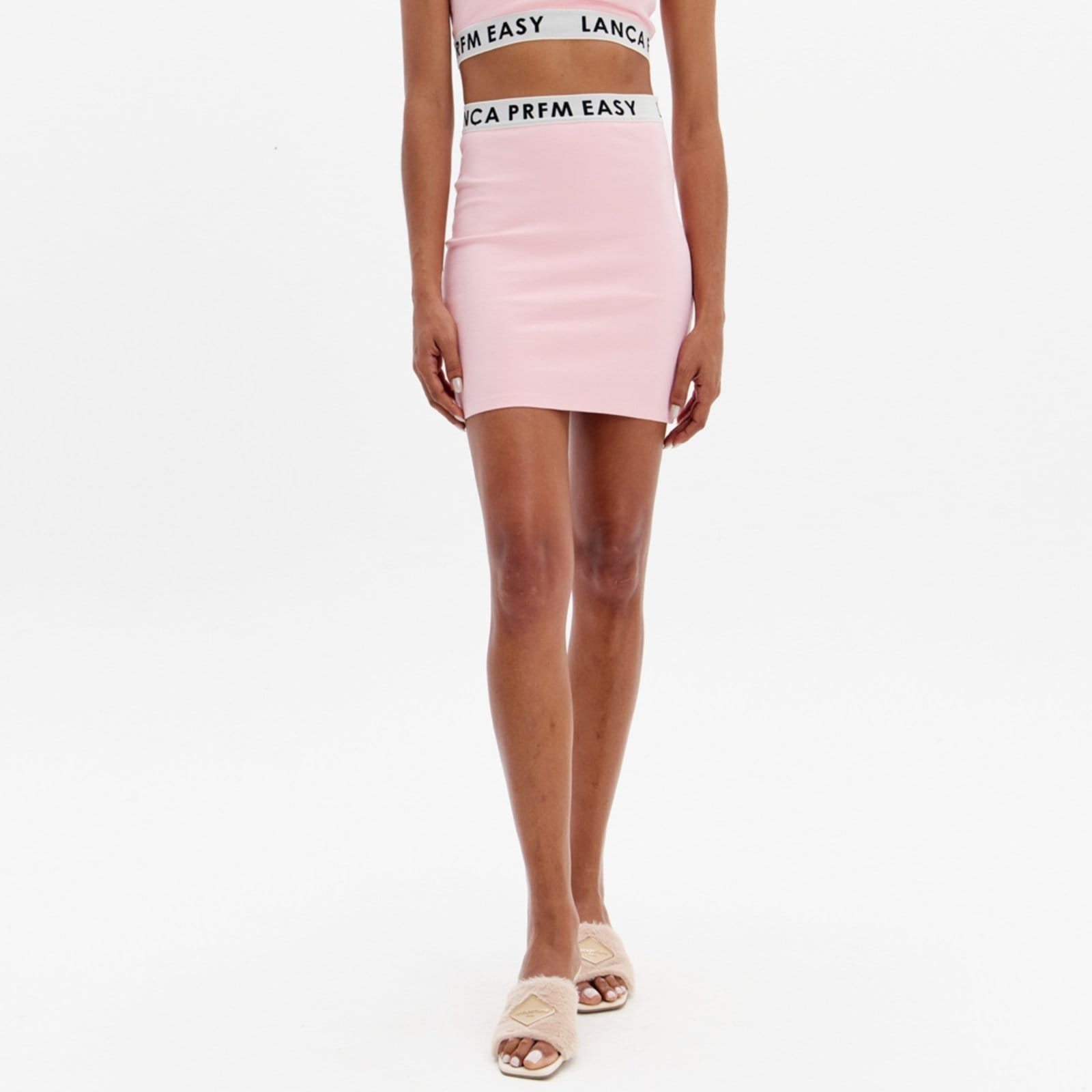 Saia Curta Easy Lança Perfume Elastic Ou25 Feminino