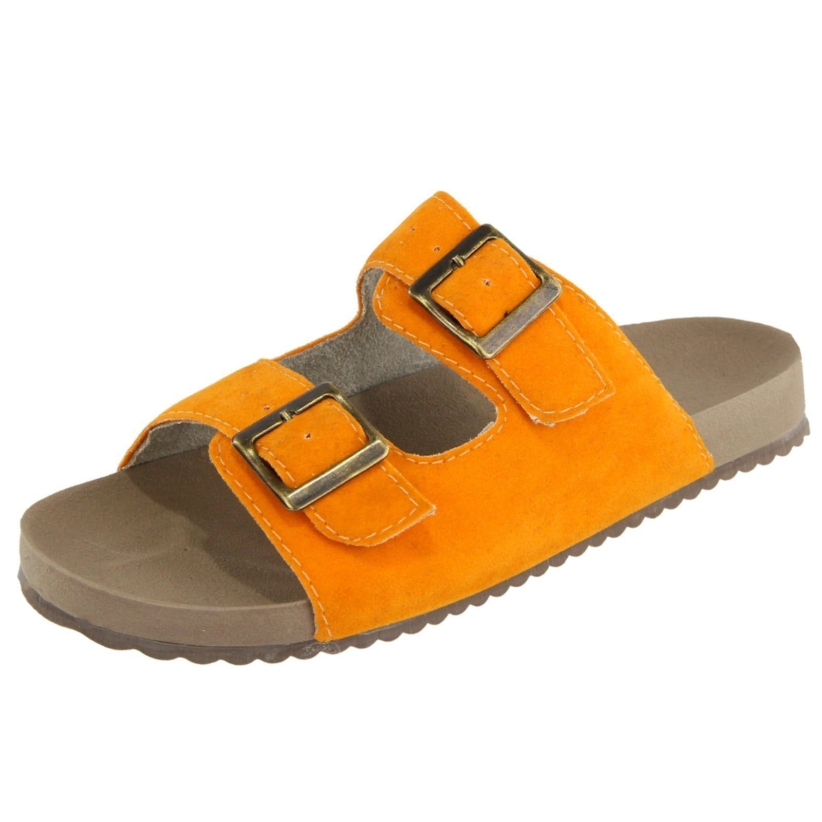 Sandália Papete Feminina Camurça Casual Dia a Dia Conforto Estilosa