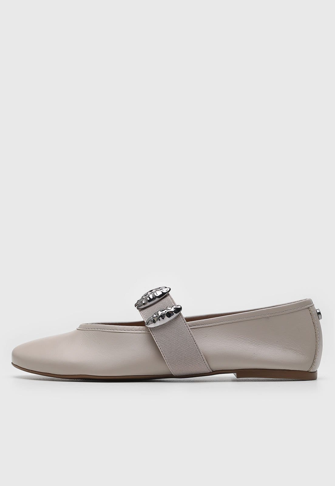 Sapatilha Jorge Bischoff Tira com detalhe prata