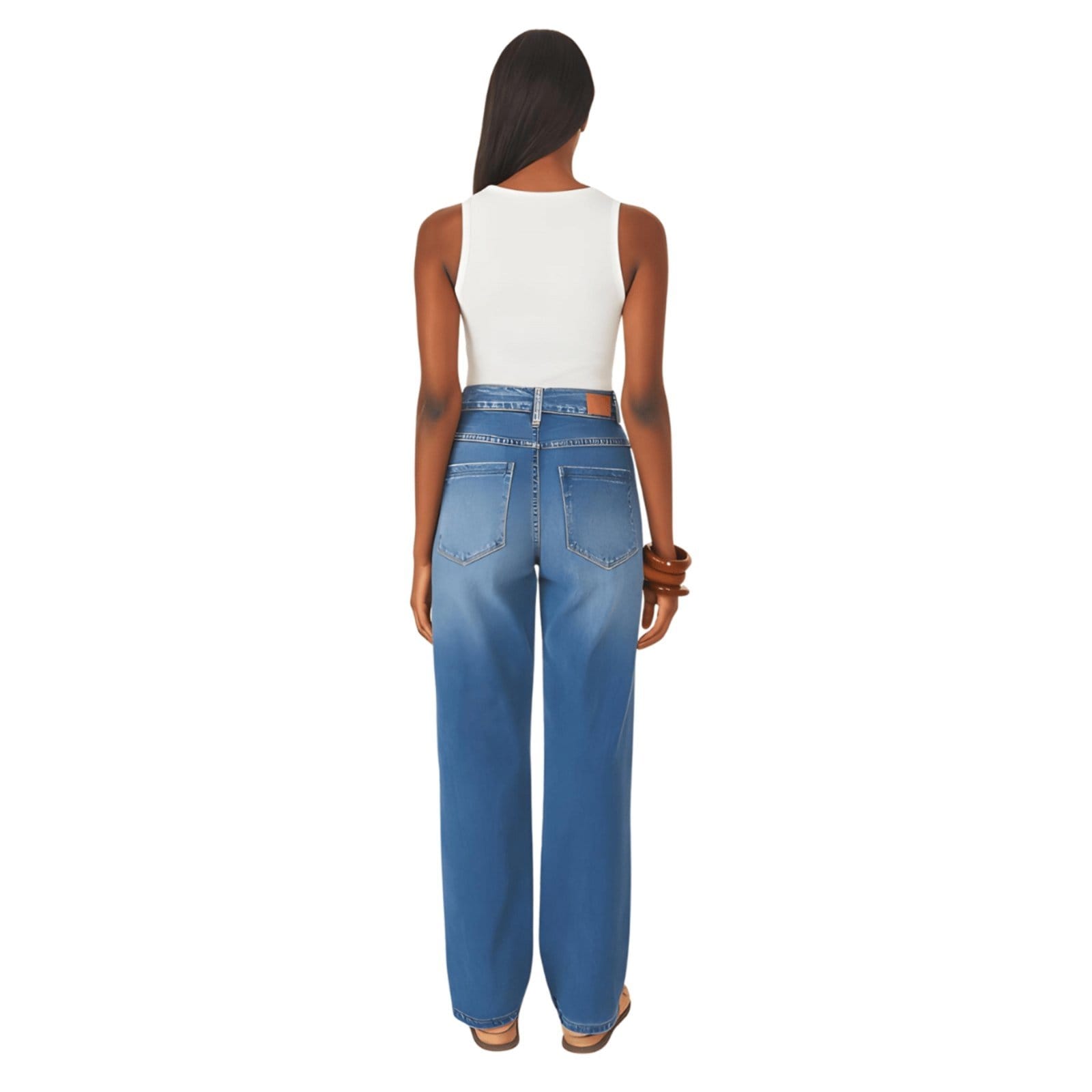 Vista 2 Calça Feminina Stretch Juliette Colcci jeans