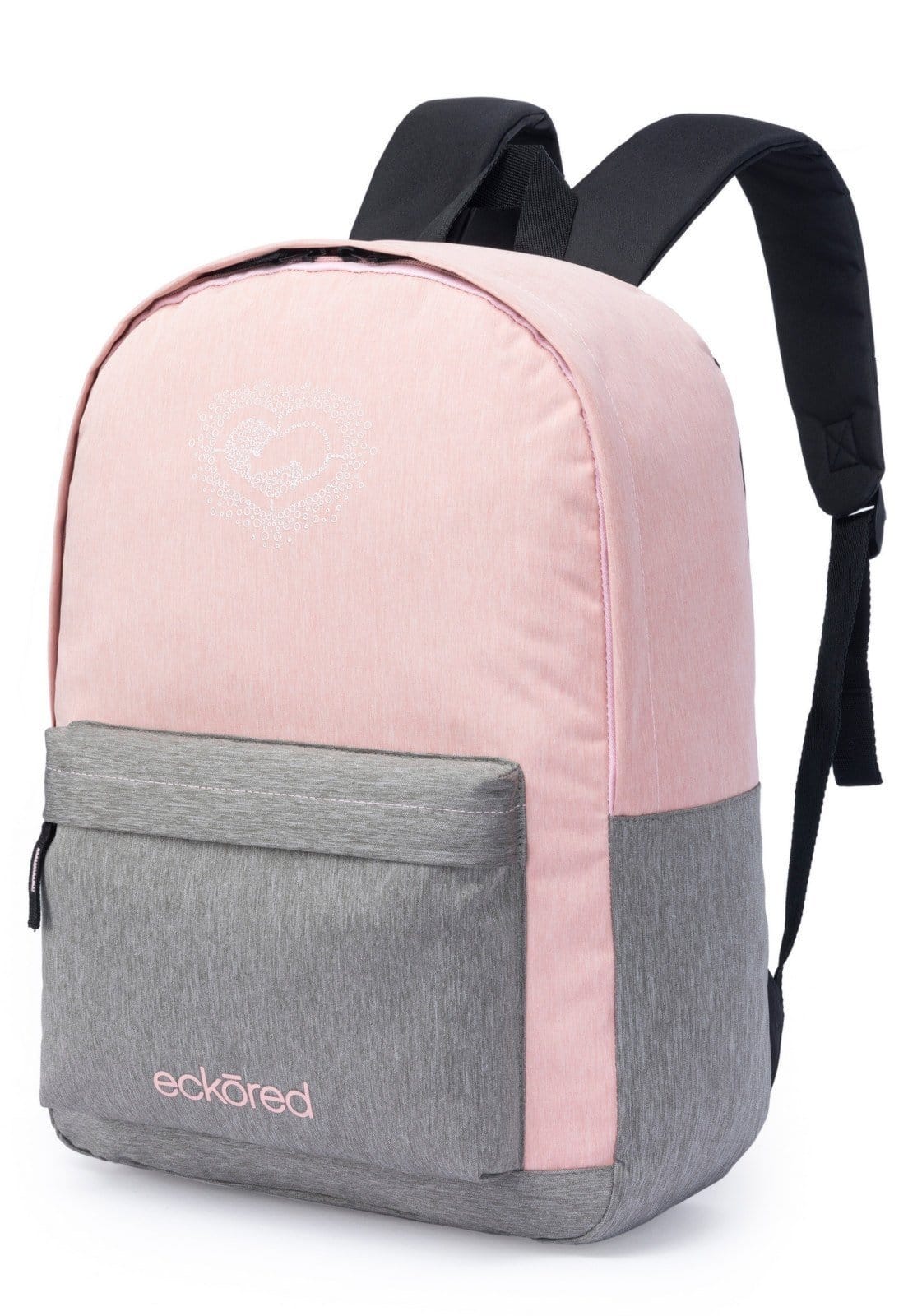 Vista 2 Mochila Ecko Feminina Resistente Casual Faculdade Notebook Ecko rosa
