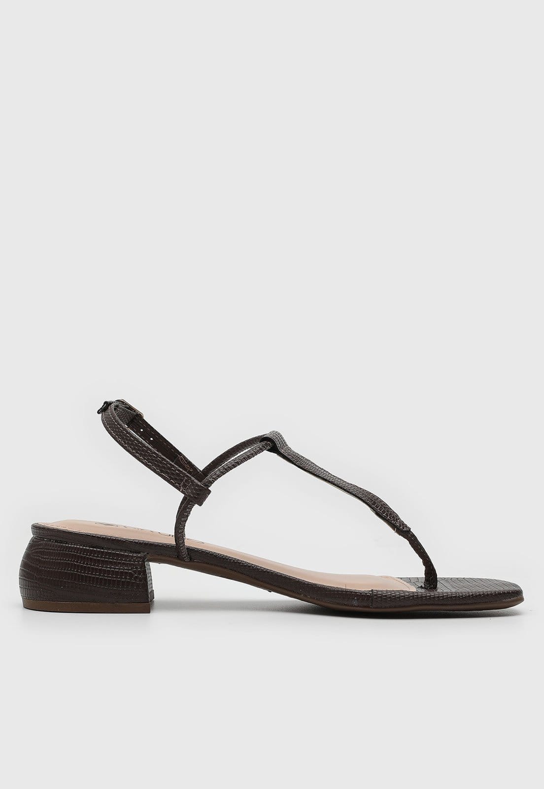 Vista 2 Sandália Via Uno Texturizado VIA UNO café