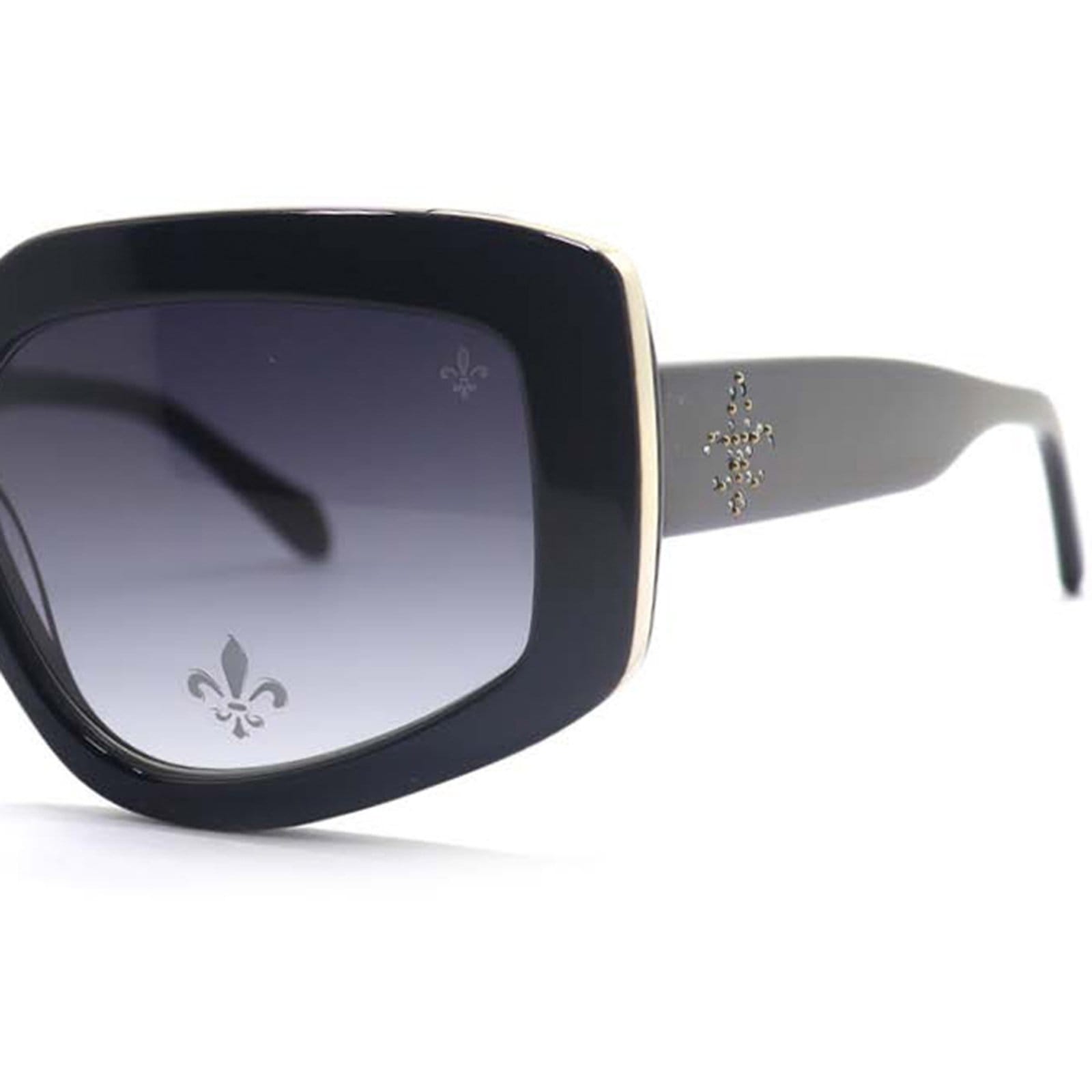 Vista 2 Óculos de Sol Dudalina DUH238 AV123 Feminino Dudalina preto