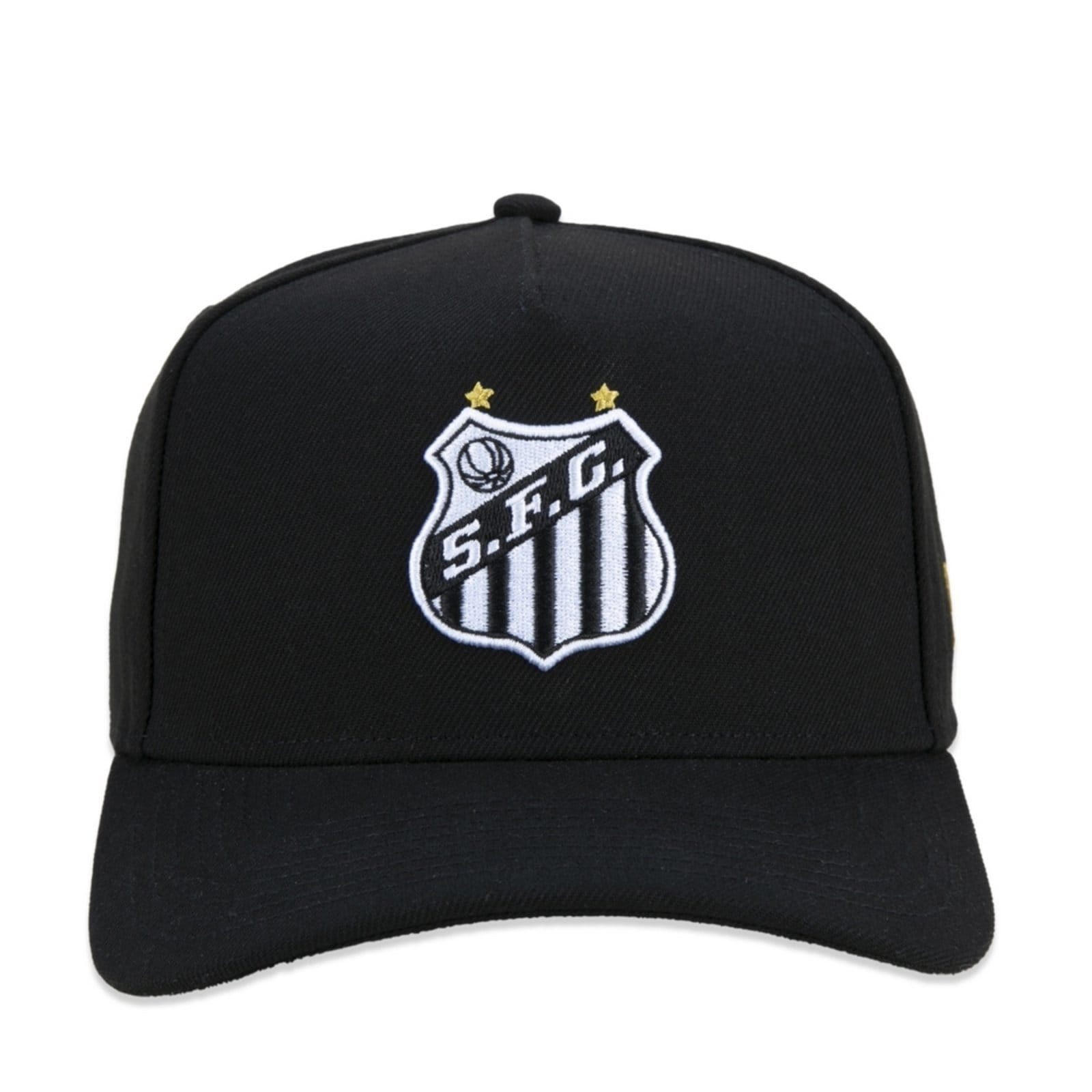Vista 2 Boné New Era 9forty Aframe Snapback Santos new era preto
