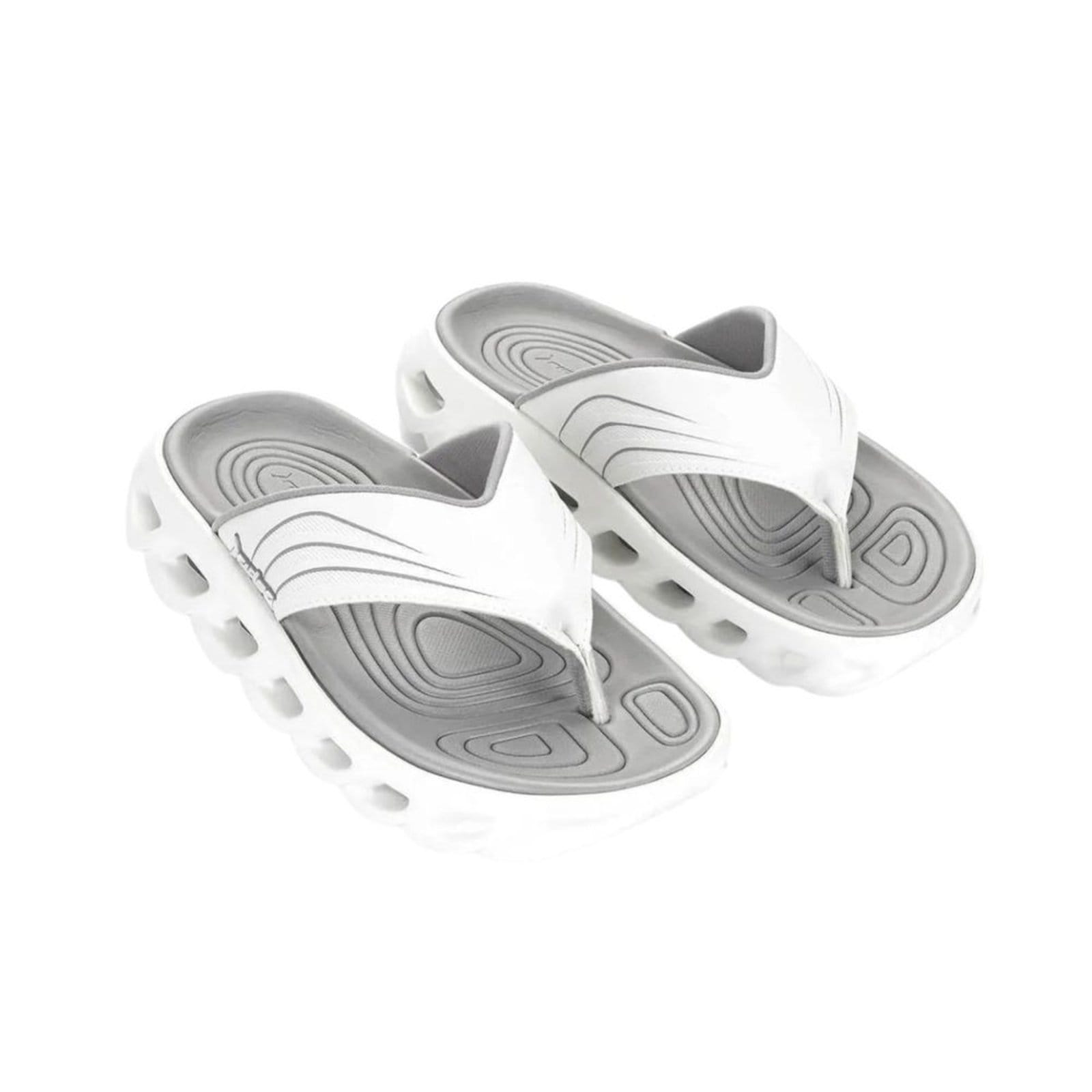 Vista 2 Chinelo Masculino Dedo Rider R Power E Cinza Rider branco