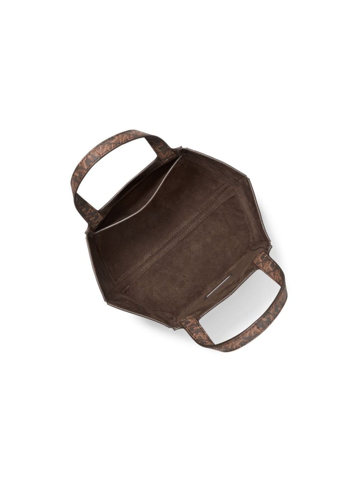 Vista 2 Bolsa Tote Jordi Logo Pequena 30F4t9jt5b200 Michael Kors marrom