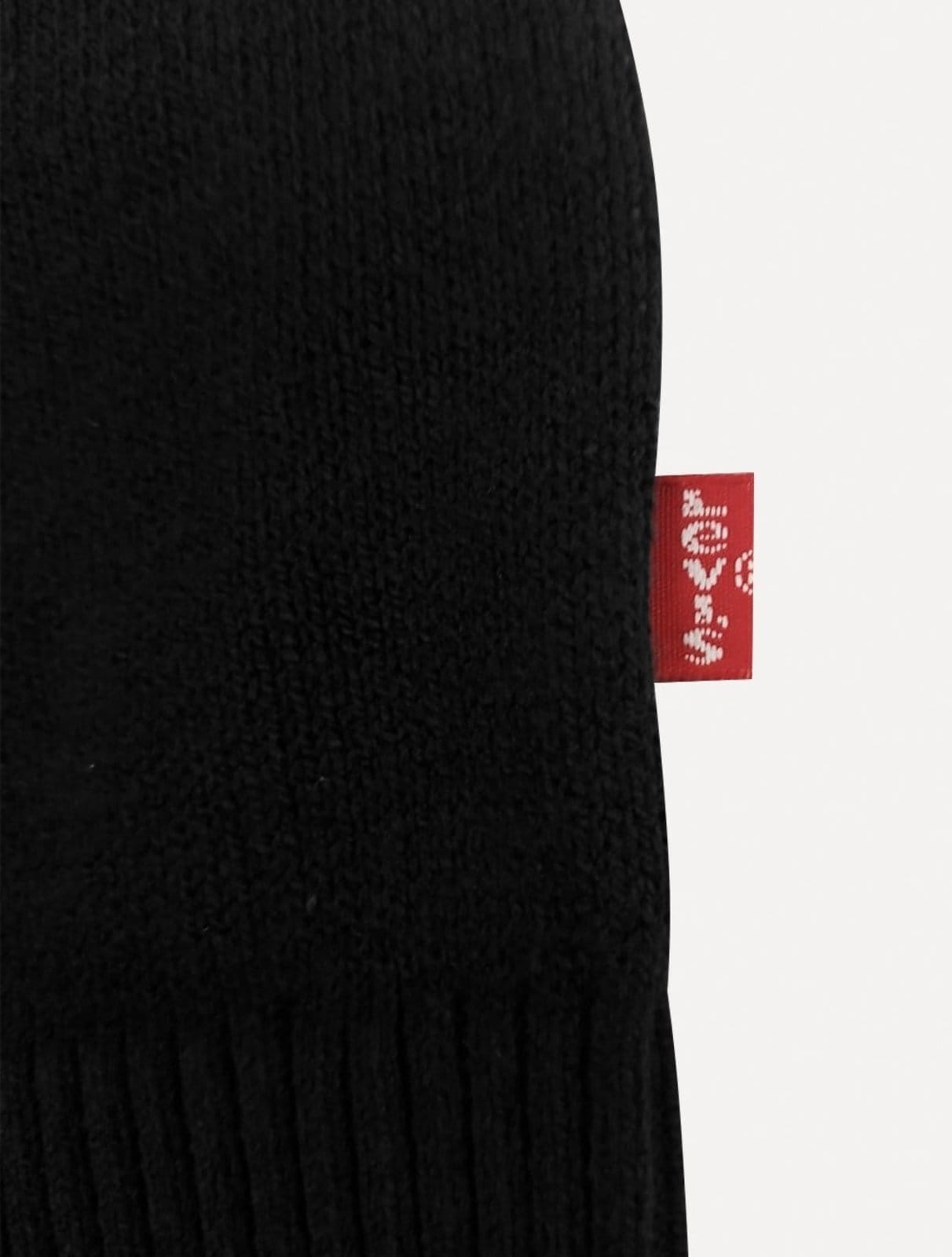 Vista 2 Suéter Levis Masculino Crewneck Red Tab Preto Levis preto red