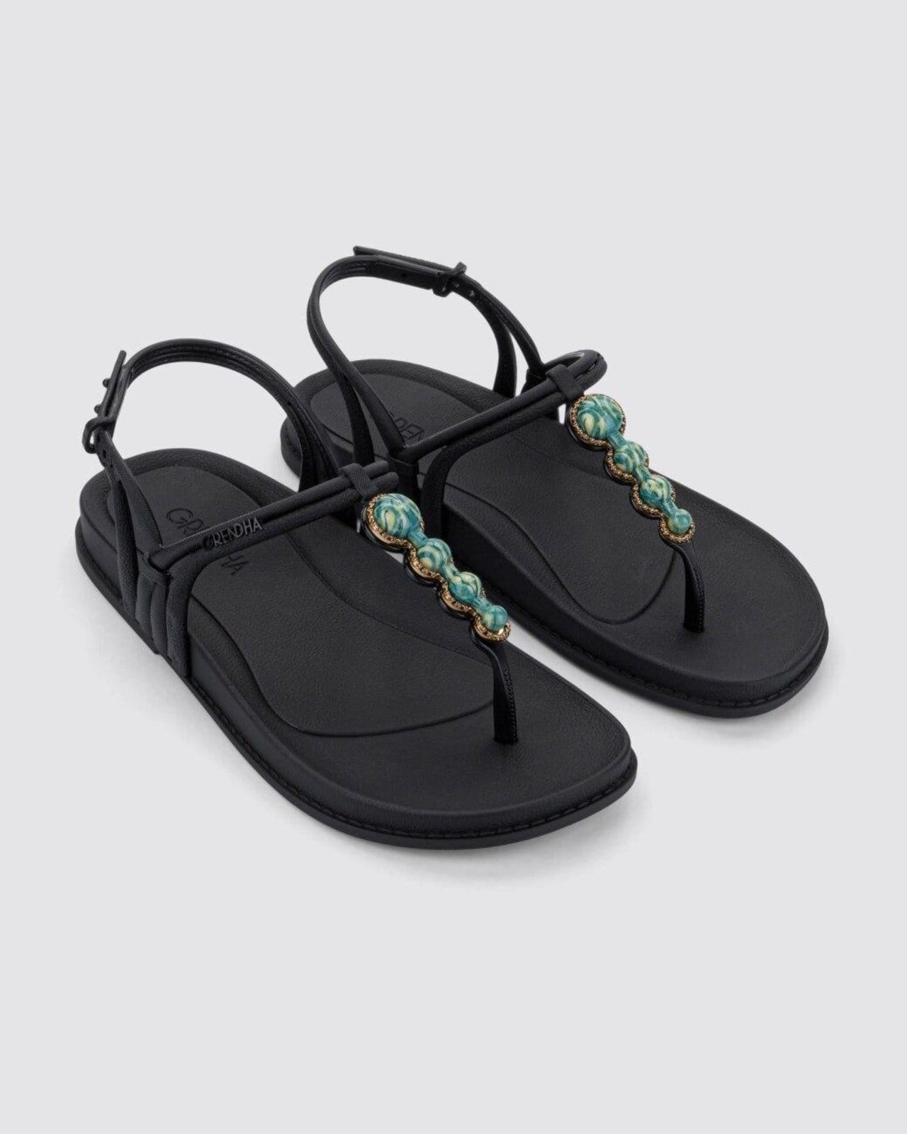 Vista 2 Sandália Feminina Grendha Magnifica GRENDHA preto