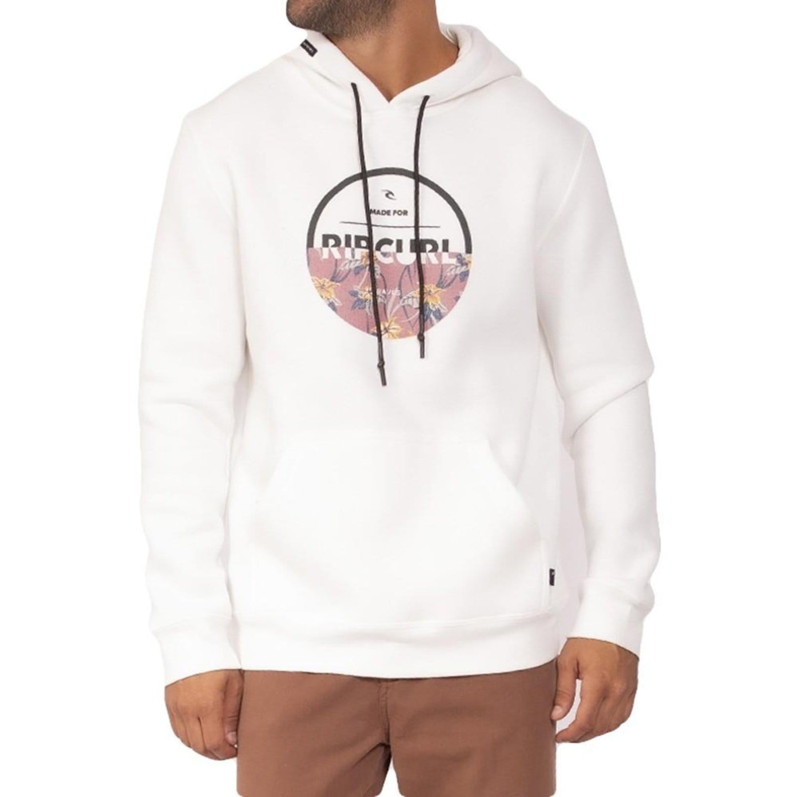 Moletom Rip Curl Canguru Pacific Rinse WT23 Masculino Bone