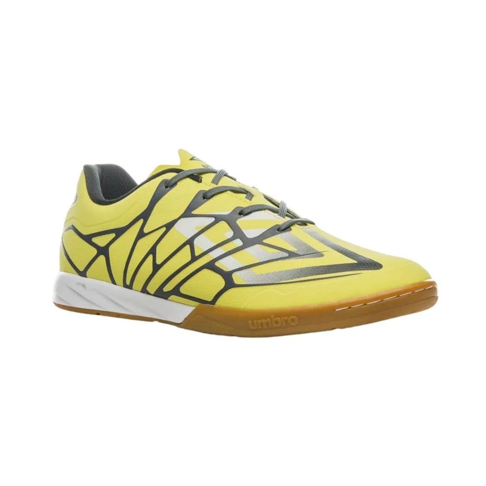 Vista 2 Chuteira Masculina Indoor Umbro Velocita Alchemist Amarela Umbro verde