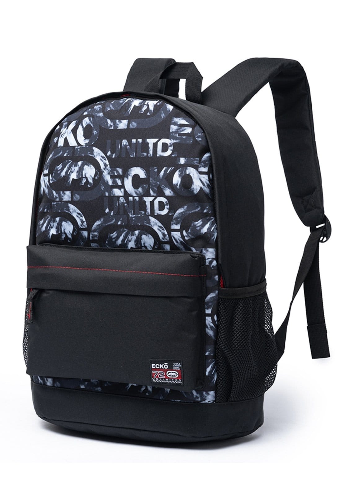 Vista 2 Mochila Ecko Masculina Escolar Faculdade Casual Estojo Ecko preto