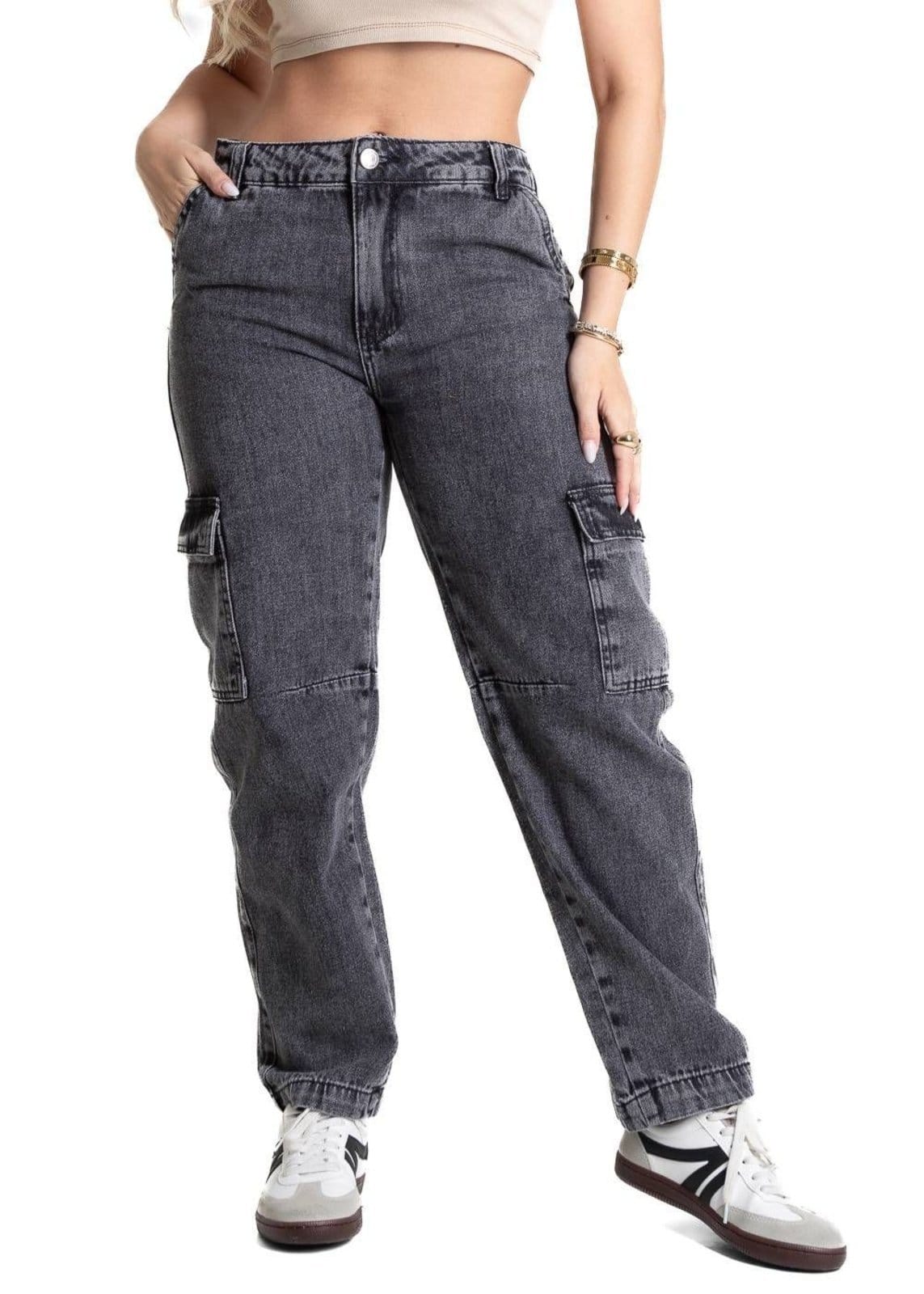Calça Jeans Sawary Barrel - 281254