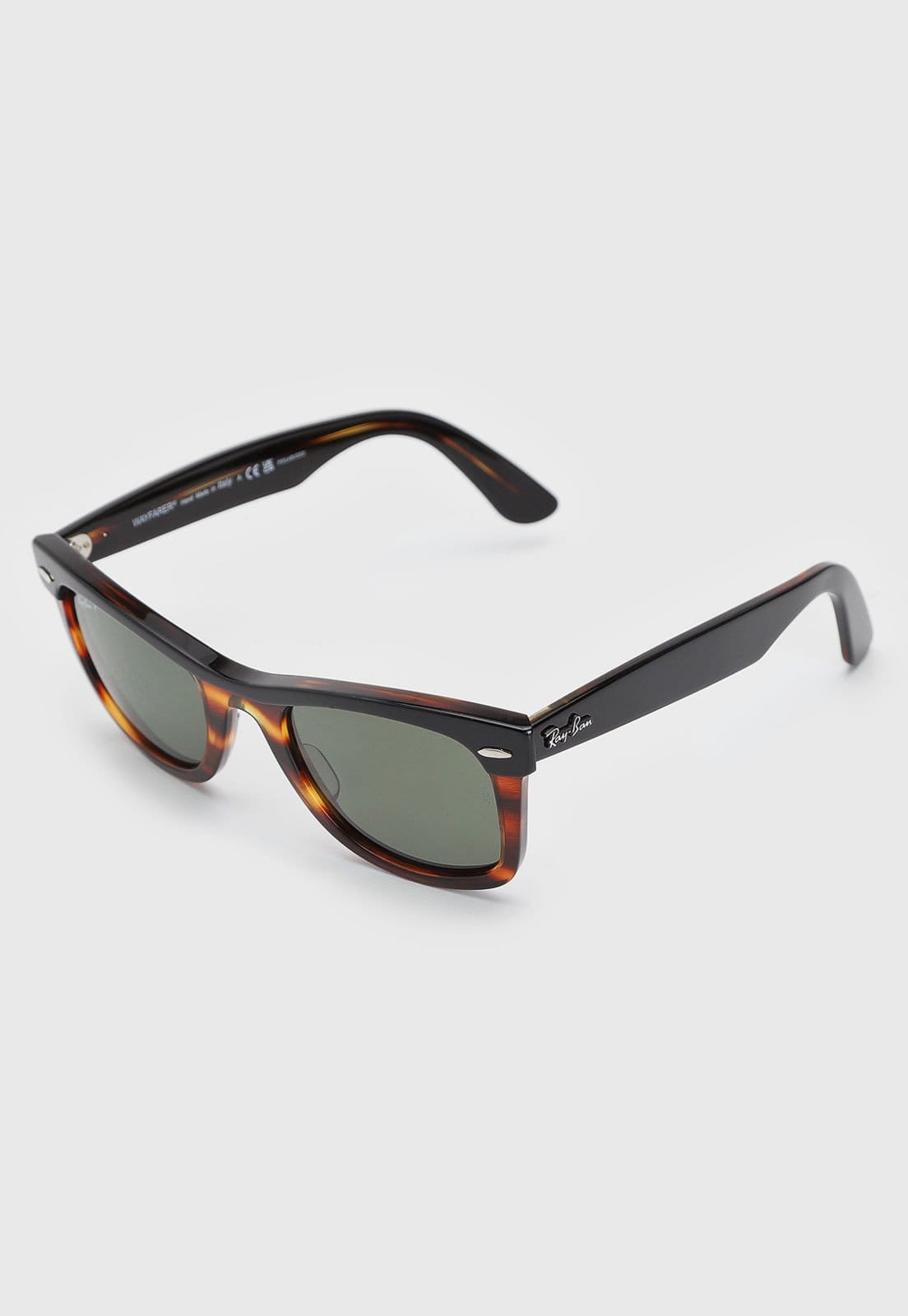 Vista principal Óculos de Sol Feminino Ray-Ban Wayfarer Tartaruga Ray-Ban marrom