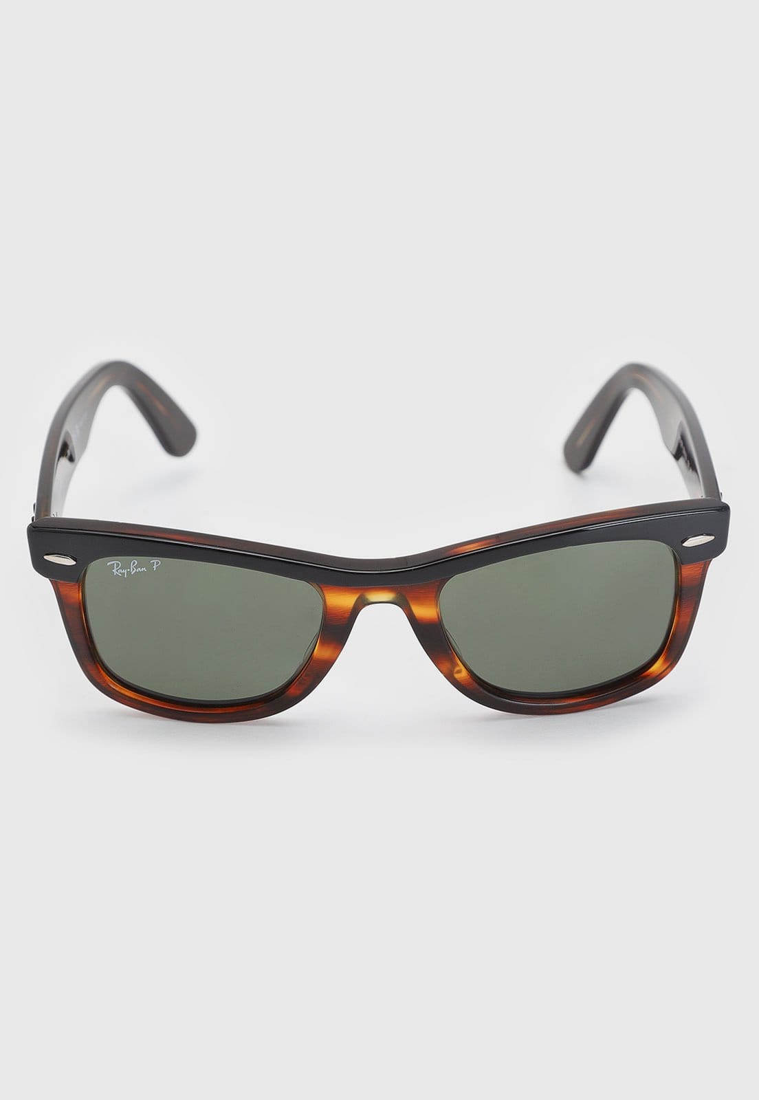 Vista 2 Óculos de Sol Feminino Ray-Ban Wayfarer Tartaruga Ray-Ban marrom