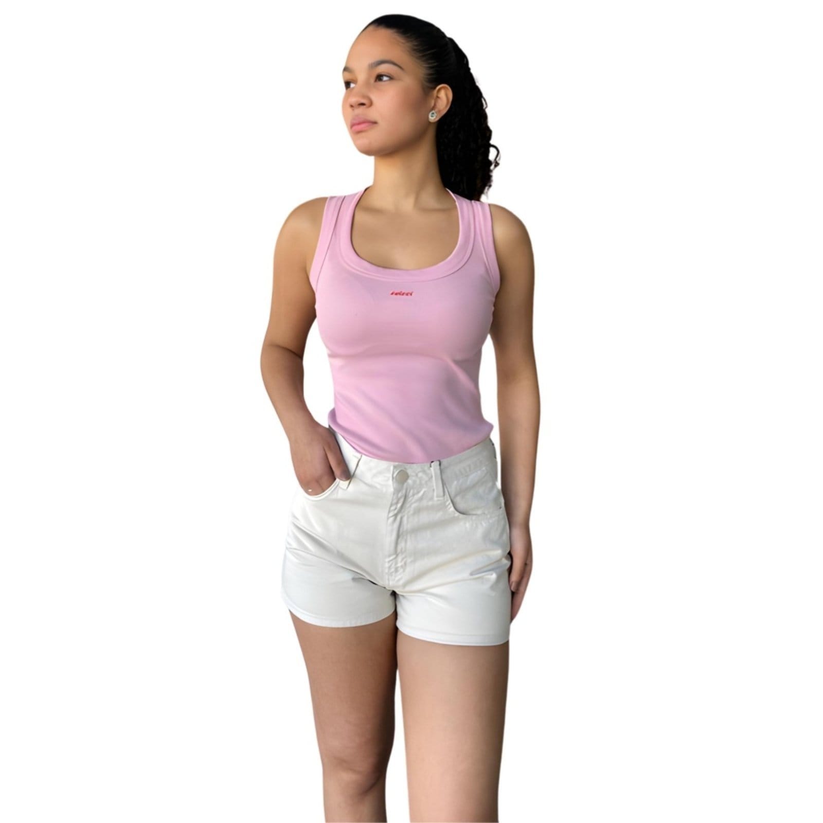 Shorts Feminino Sarja Mom