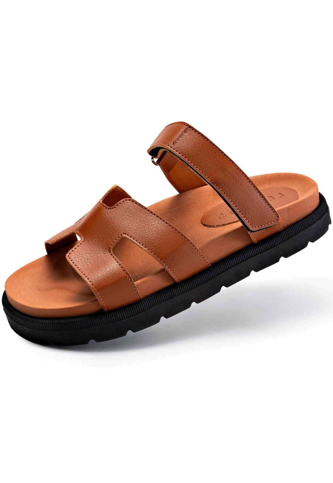 Sandália Papete Feminina Lumiss Confortável Blogueira Ajustável