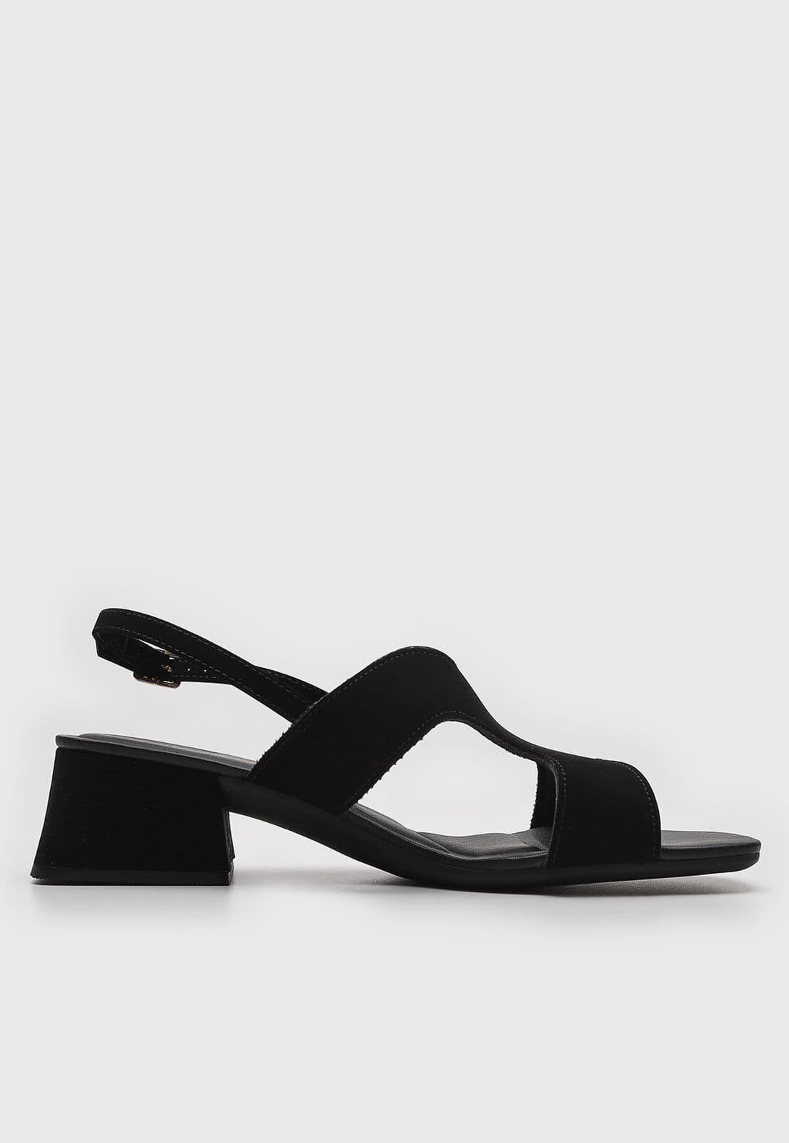 Vista 2 Sandália cê Recorte Preta BEBECÊ preto