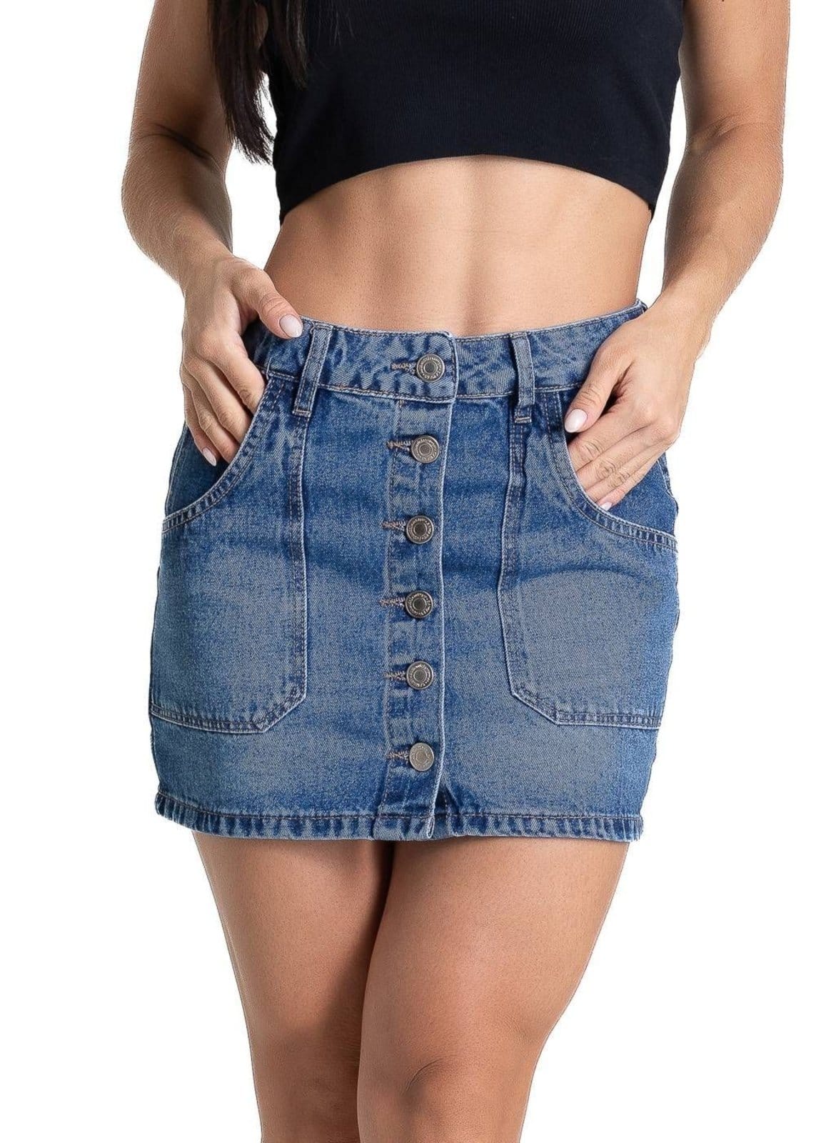 Saia Jeans Sawary - 281988