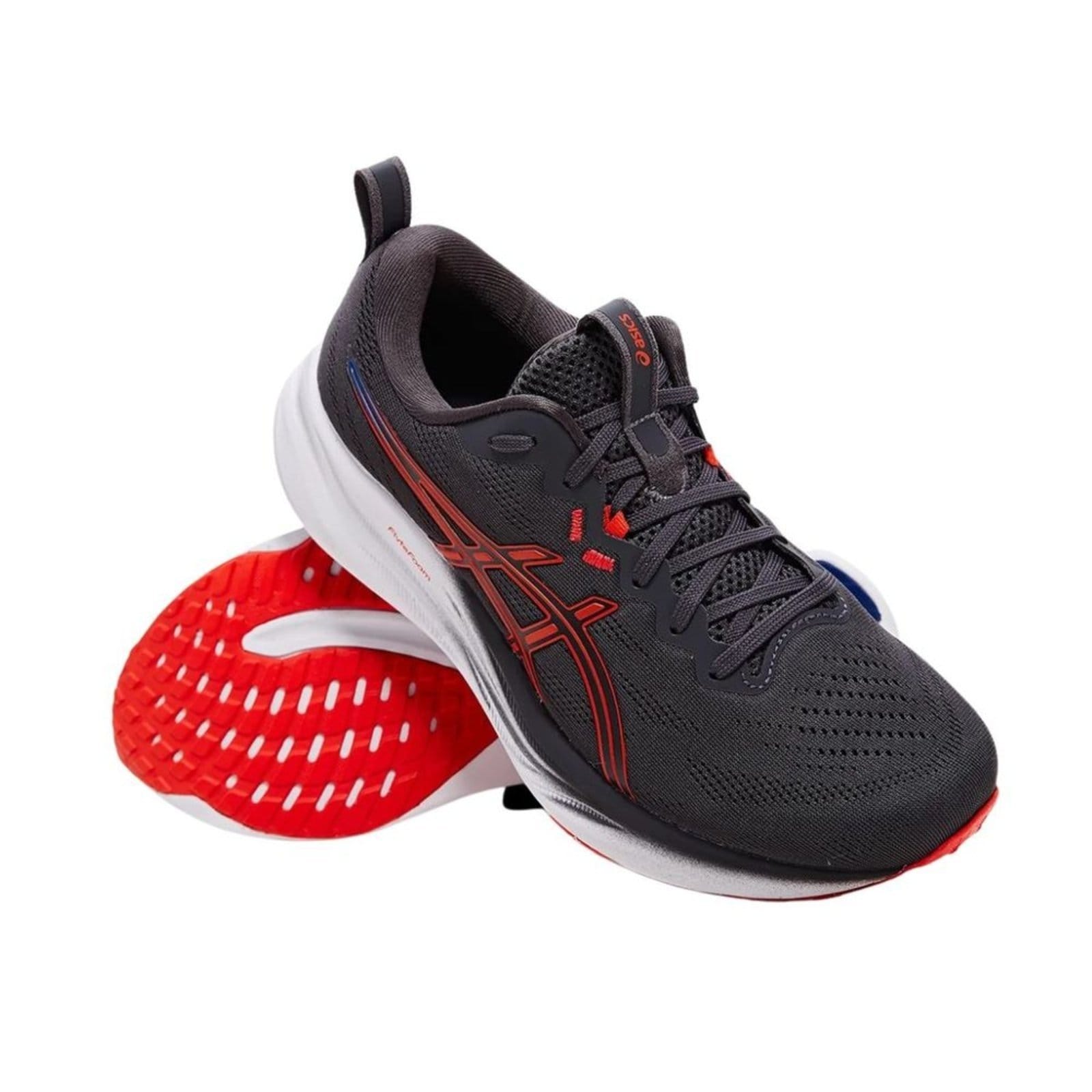 Vista 2 Tênis Running Masculino Asics Gel-Pulse 16 Se Preto E Vermelho ASICS cinza