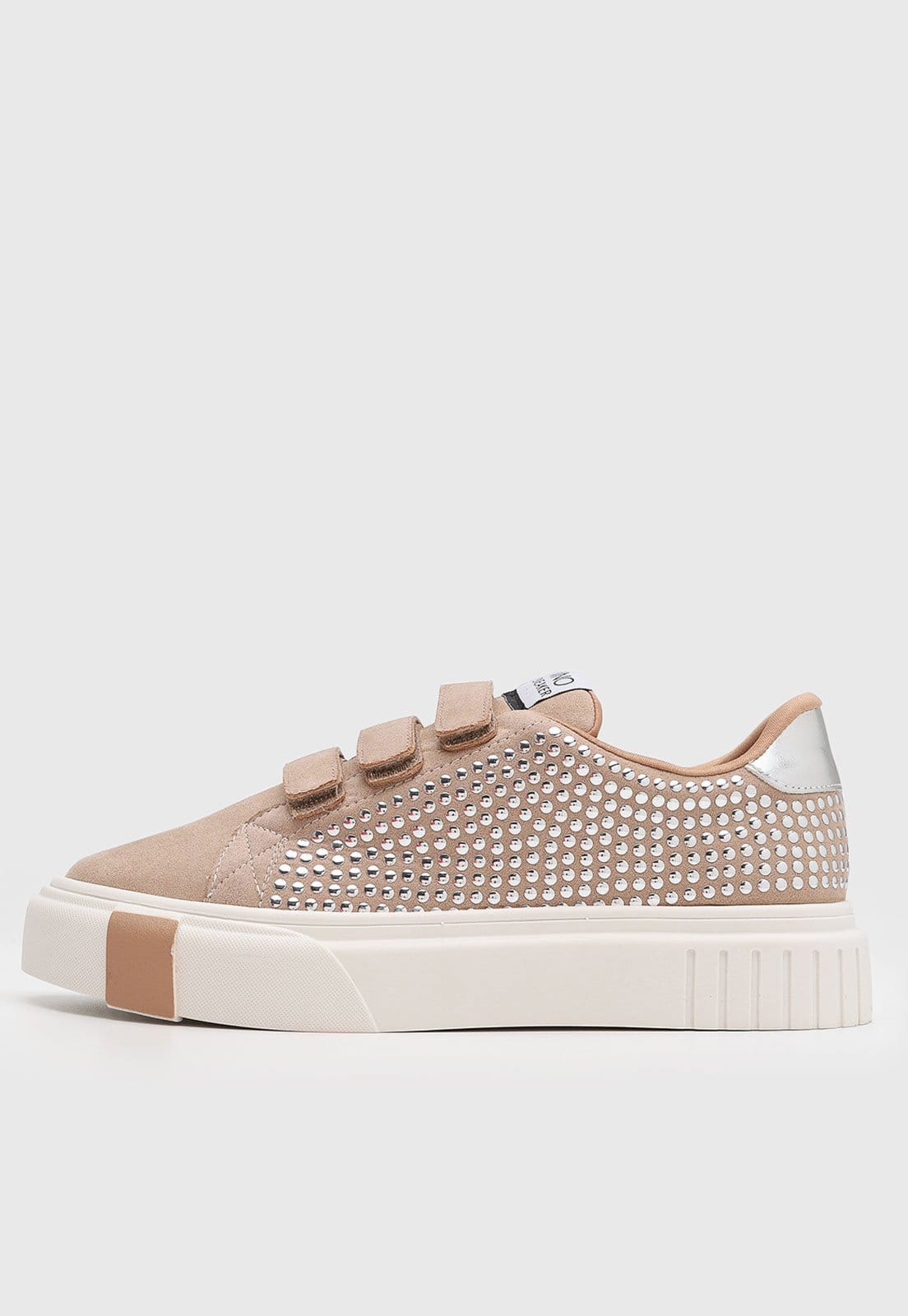 Tênis Feminino VIA UNO Slip-On Aplicações