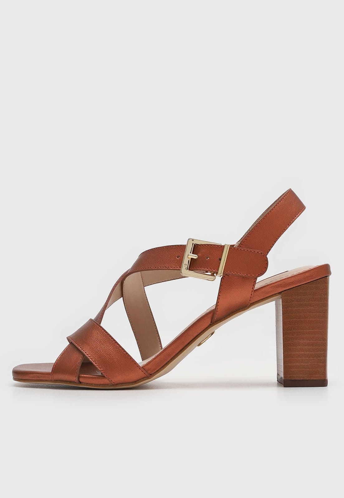 Sandália Jorge Bischoff Metalizado