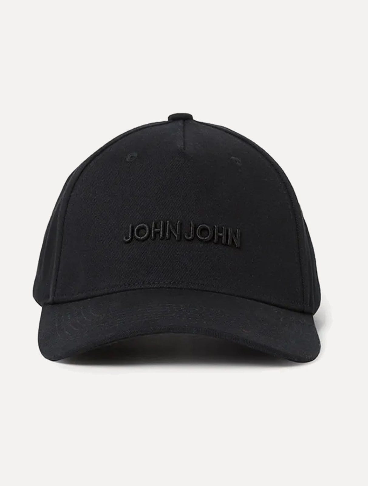 Boné John John JJ Basic Black Preto