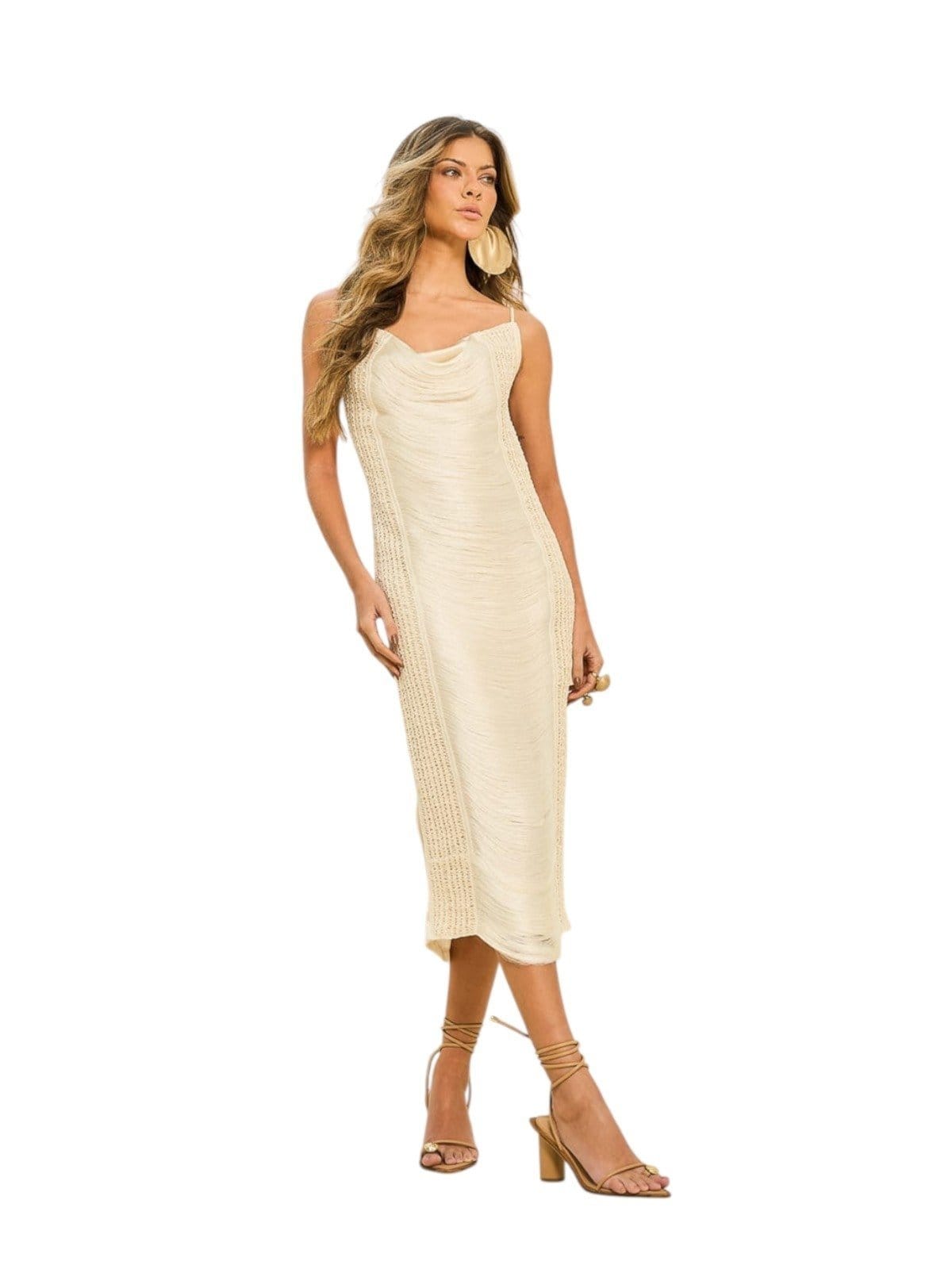 Vestido Open Midi Gale