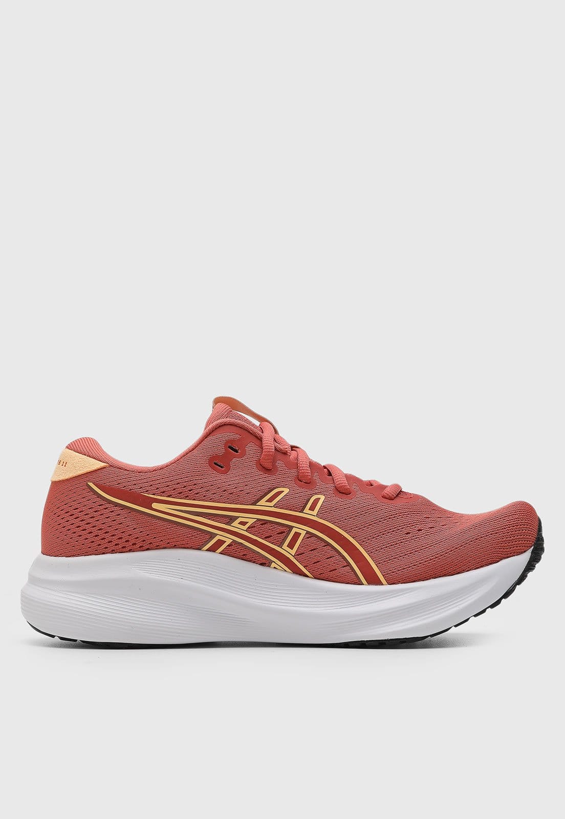 Vista 2 Tênis Feminino Asics Gel Excite 11 e Laranja ASICS rosa