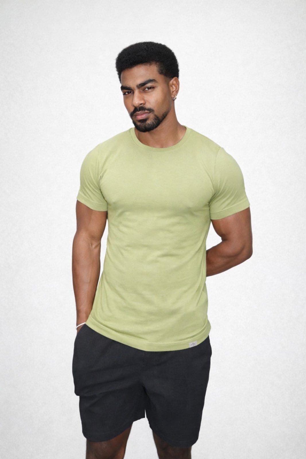 Camisa D Bell Outlet Fashion Slim Claro