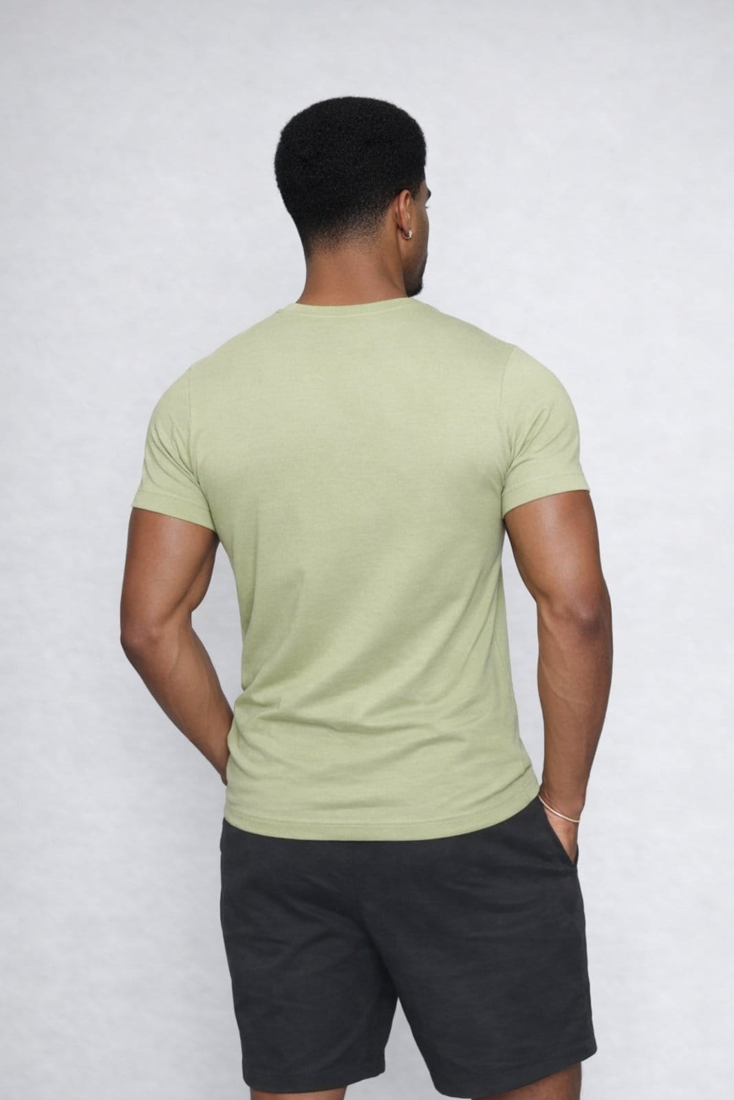 Vista 2 Camisa D Bell Outlet Fashion Slim Claro D BELL OUTLET FASHION verde oliva