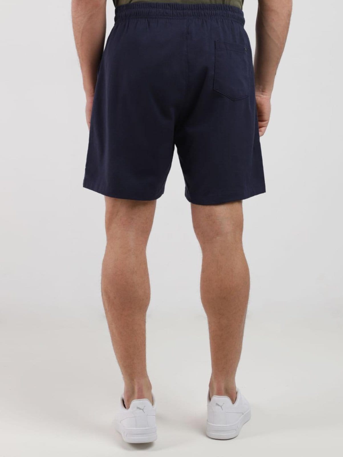 Vista 2 Bermuda Viscolinho Masculina MARINHO DZero azul