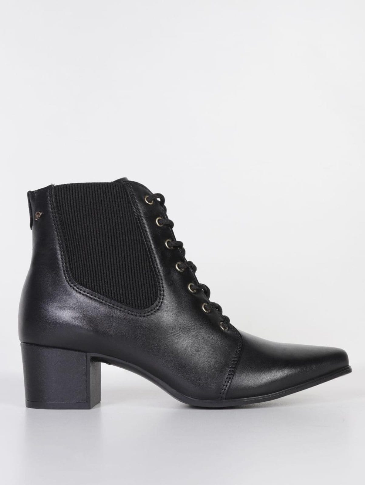 Bota Cano Curto Bico Fino Pegada Feminina