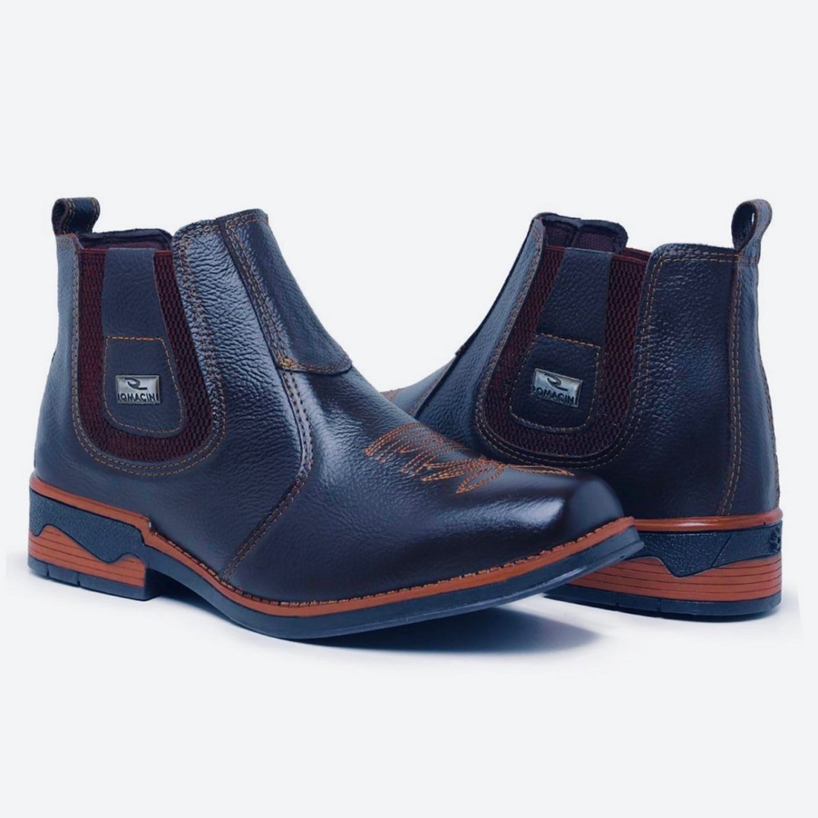 Botina Texas Masculina em Couro - 2