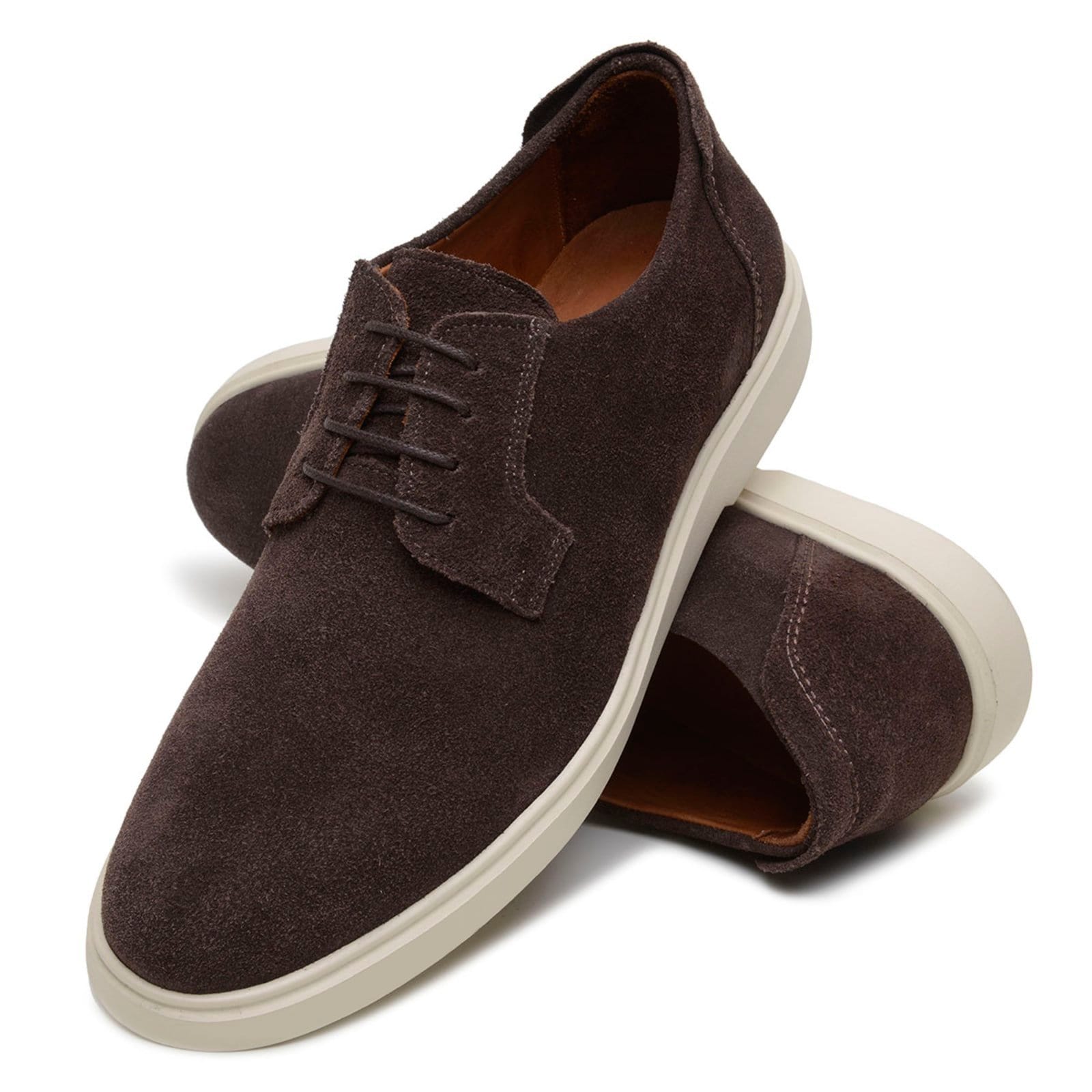 Sapato Masculino Mocassim Veritimo Brogue Em Couro Derby Loafer Casual Elegante